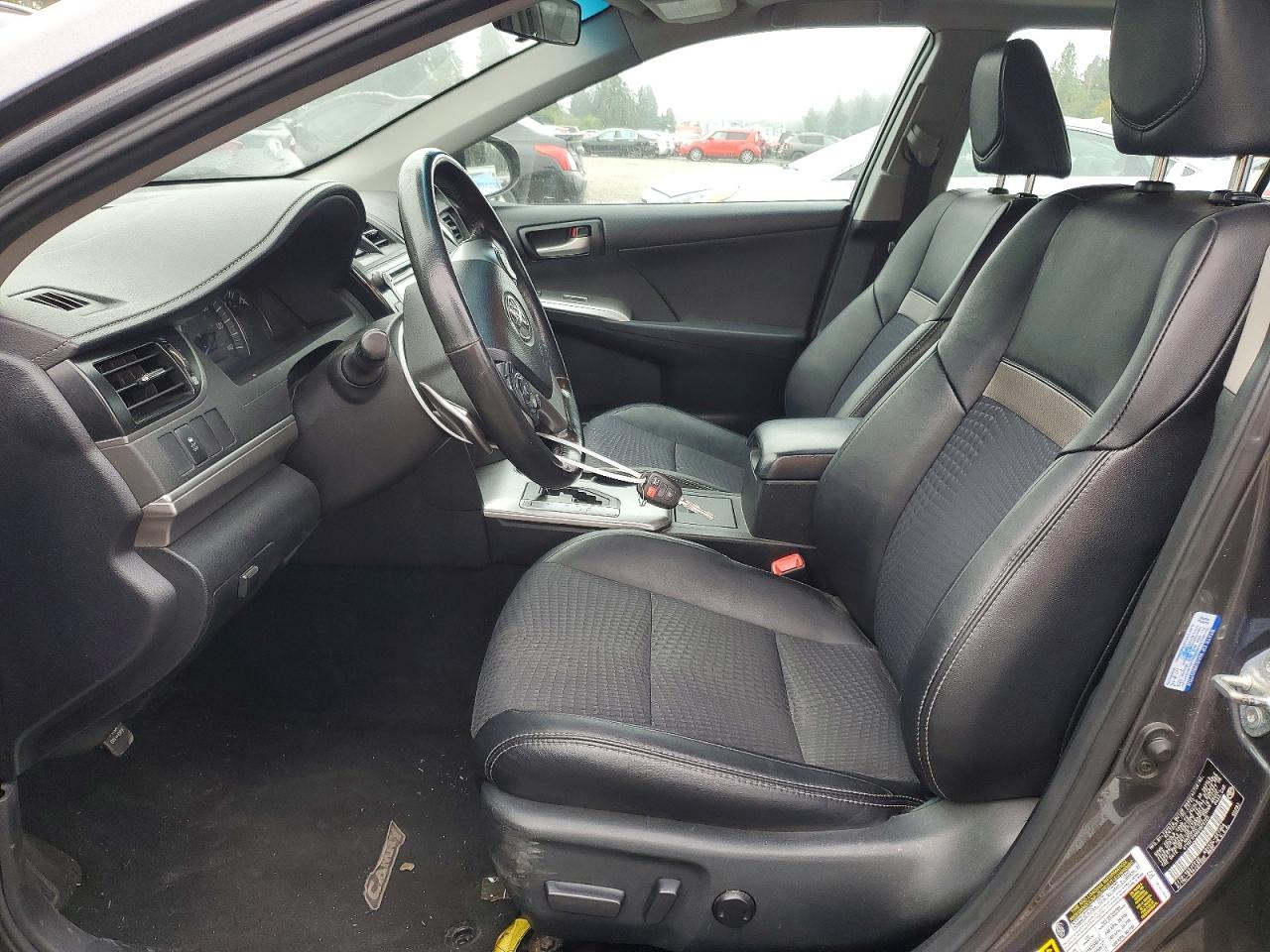 2013 Toyota Camry Se Gray vin: 4T1BF1FK0DU670325