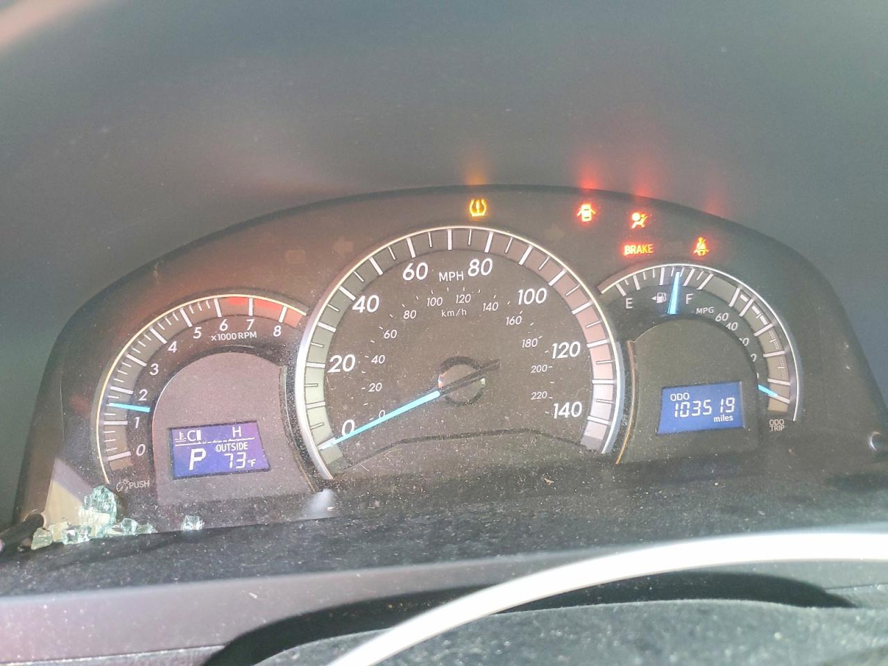 2013 Toyota Camry Se Red vin: 4T1BF1FK0DU673287
