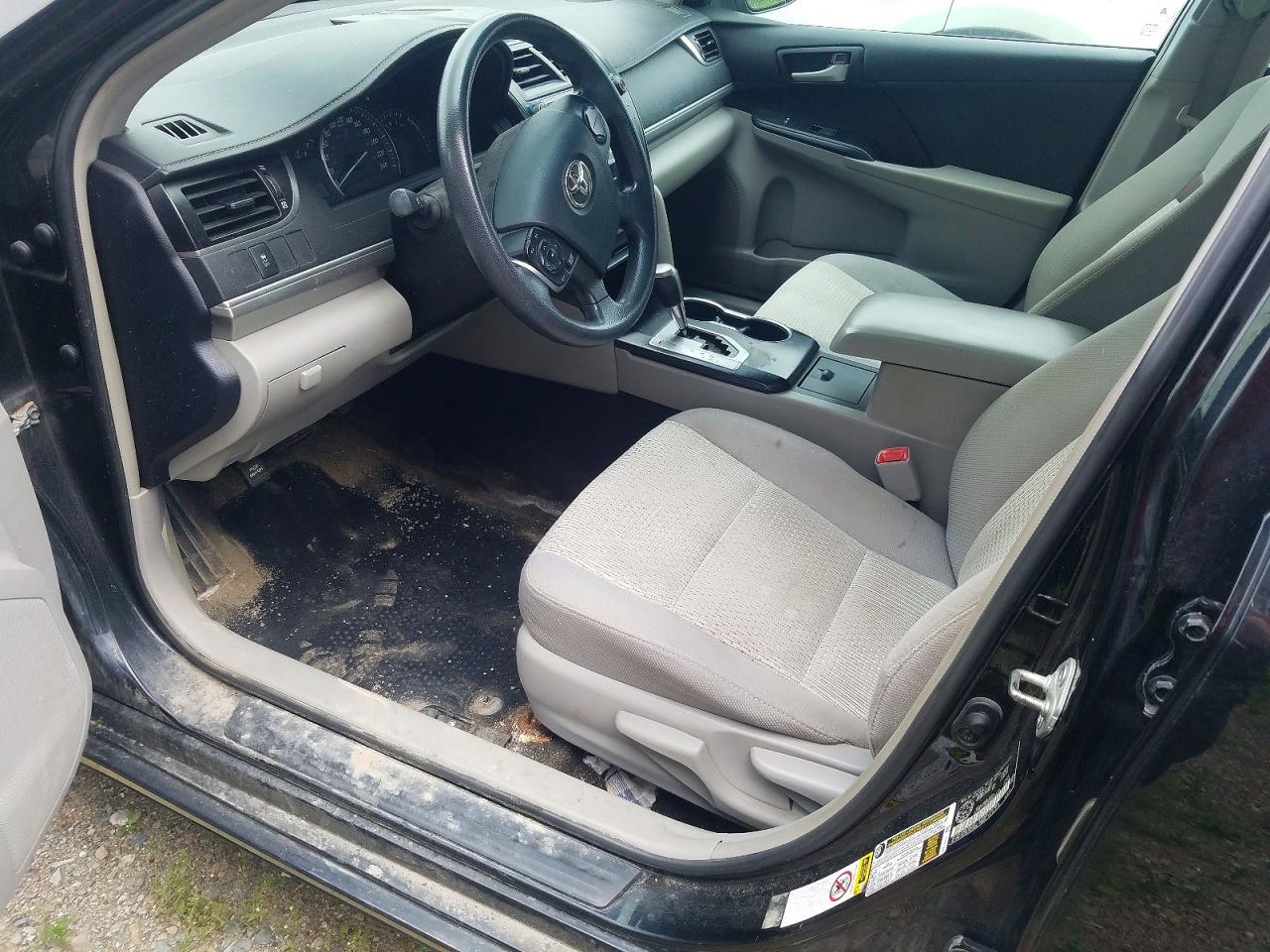 2013 Toyota Camry L Black vin: 4T1BF1FK0DU674410