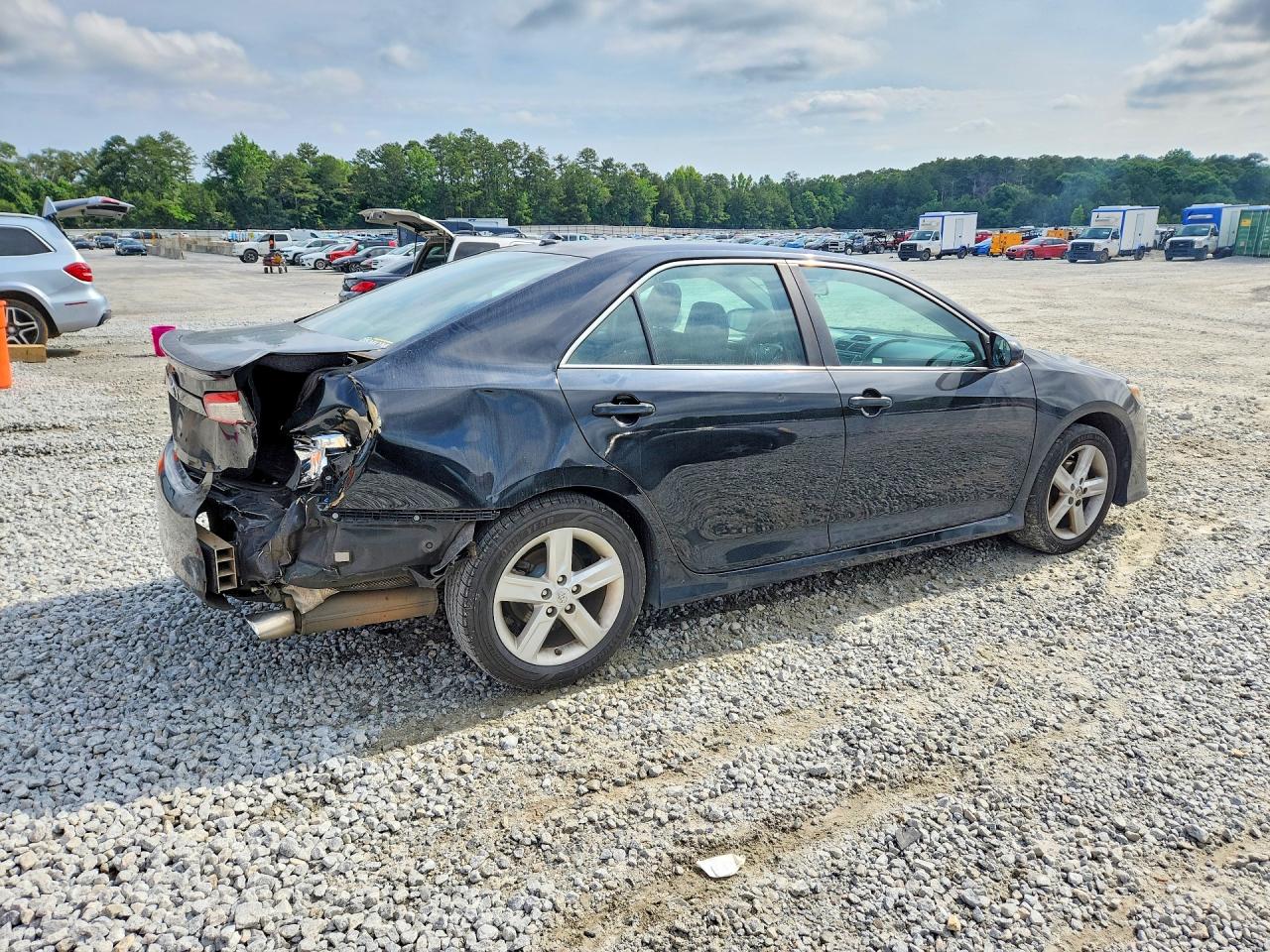 2013 Toyota Camry Se Черный vin: 4T1BF1FK0DU689943