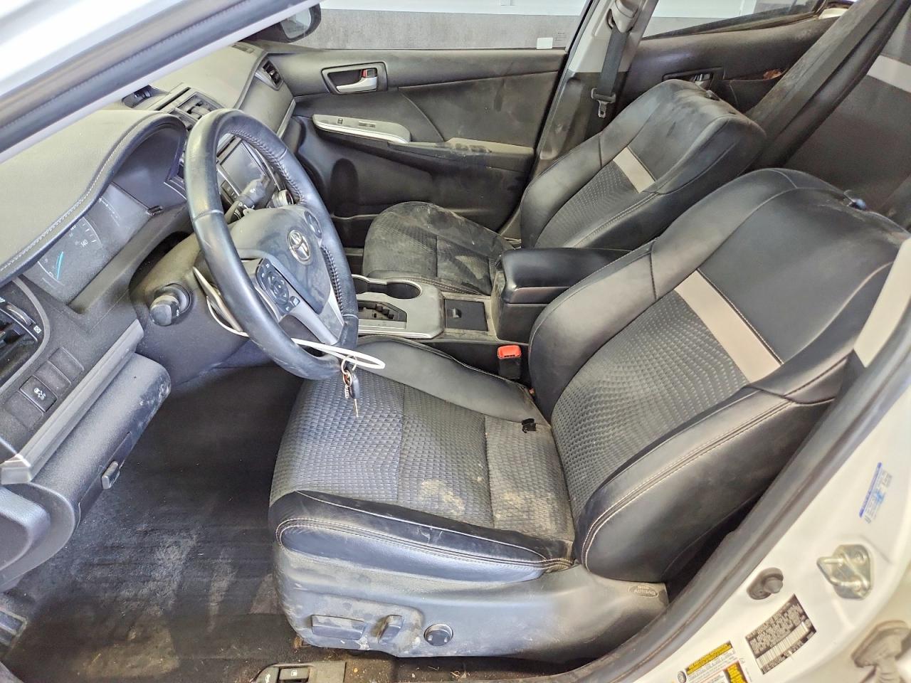 2013 Toyota Camry Se White vin: 4T1BF1FK0DU692955