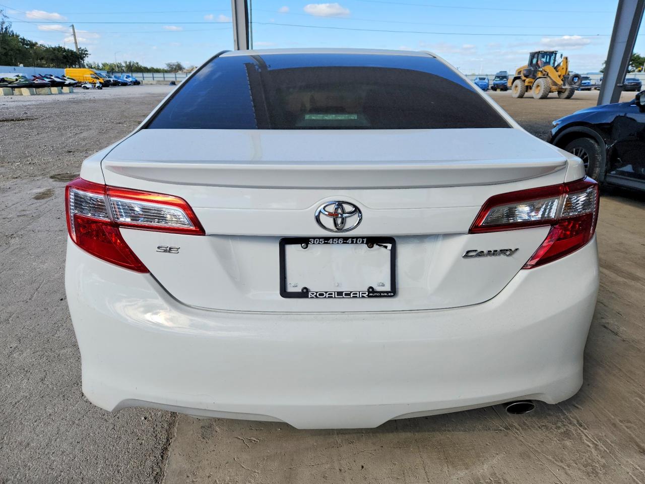 2013 Toyota Camry Se White vin: 4T1BF1FK0DU693023