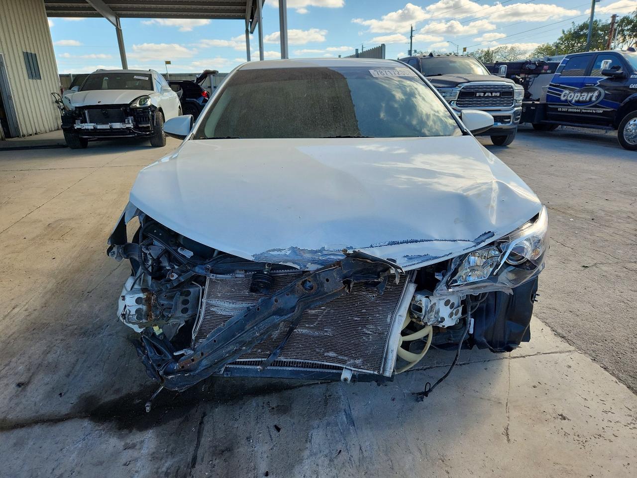 2013 Toyota Camry Se White vin: 4T1BF1FK0DU693023