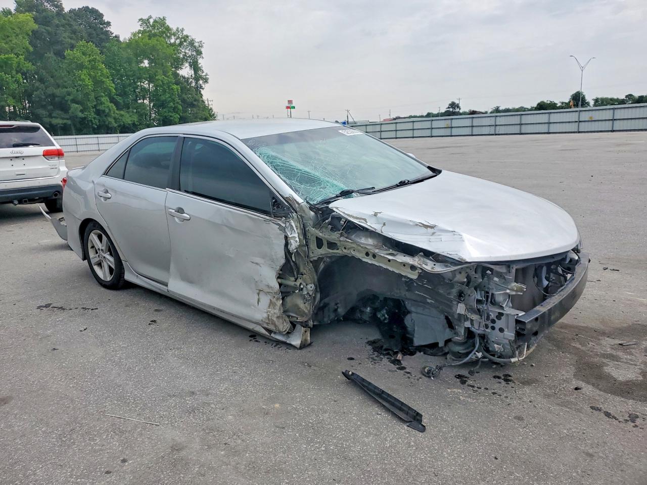 2013 Toyota Camry Se Серебряный vin: 4T1BF1FK0DU698450