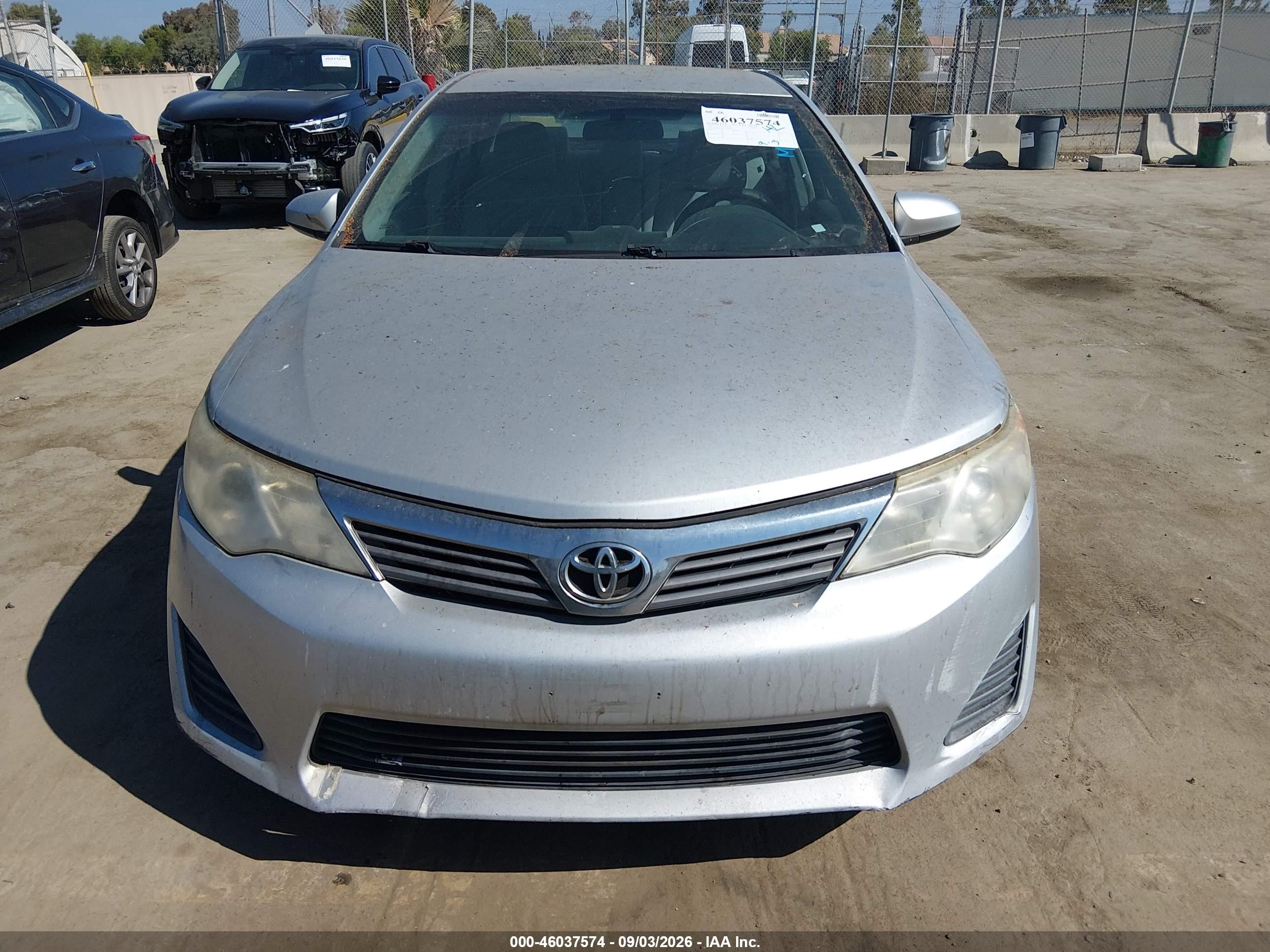 2013 Toyota Camry L Silver vin: 4T1BF1FK0DU702044