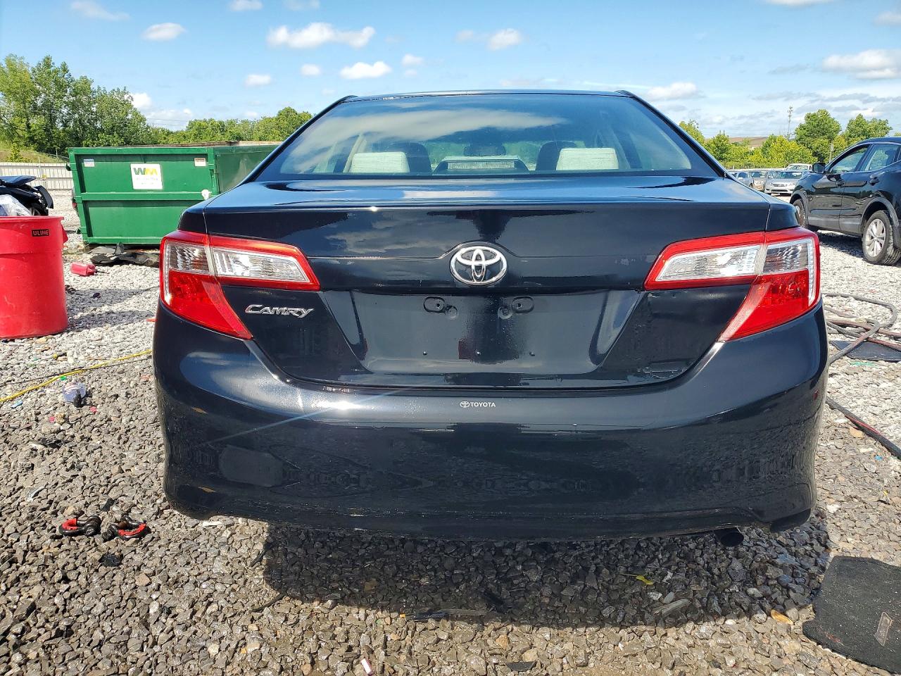 2013 Toyota Camry L Черный vin: 4T1BF1FK0DU704537
