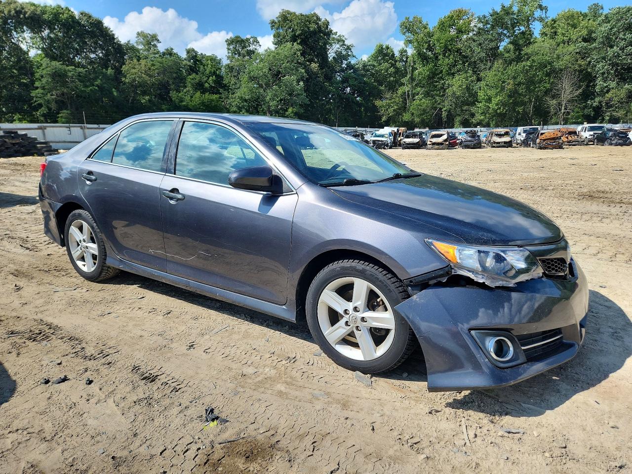 2013 Toyota Camry Se Gray vin: 4T1BF1FK0DU706675