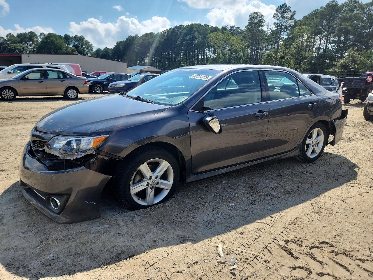 2013 Toyota Camry Se Gray vin: 4T1BF1FK0DU706675