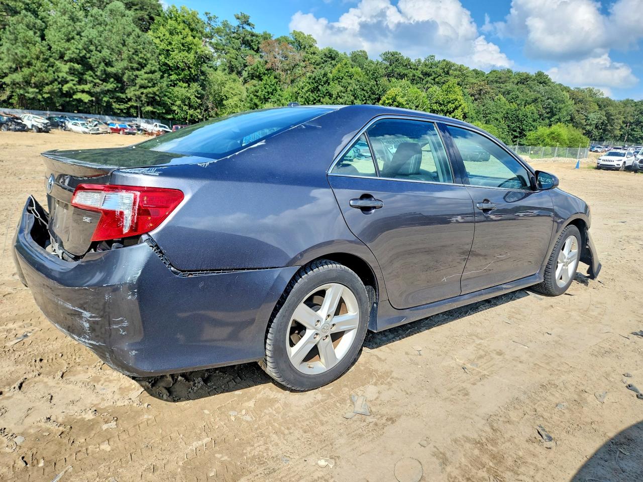 2013 Toyota Camry Se Gray vin: 4T1BF1FK0DU706675
