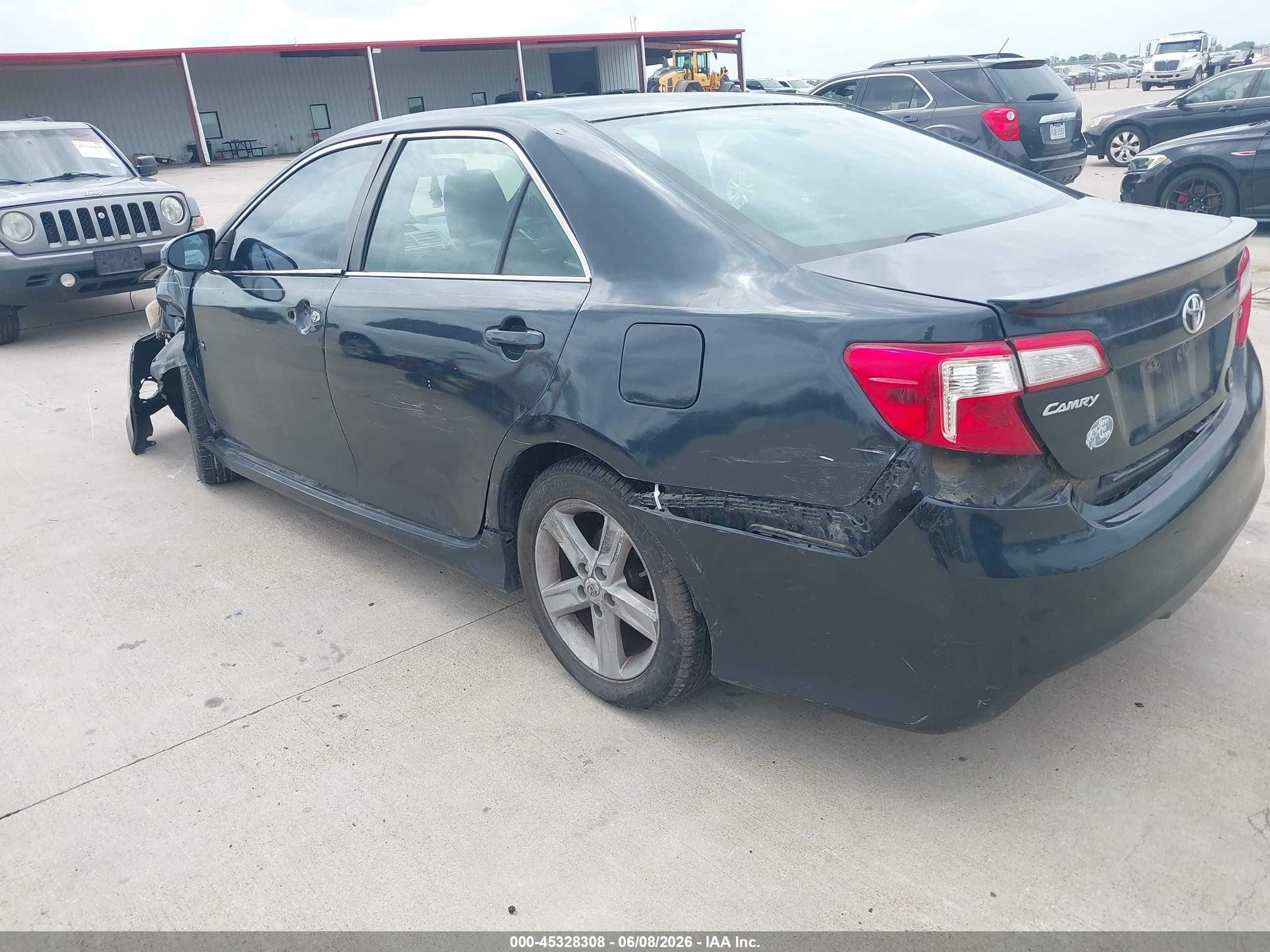 2013 Toyota Camry Se Gray vin: 4T1BF1FK0DU708149