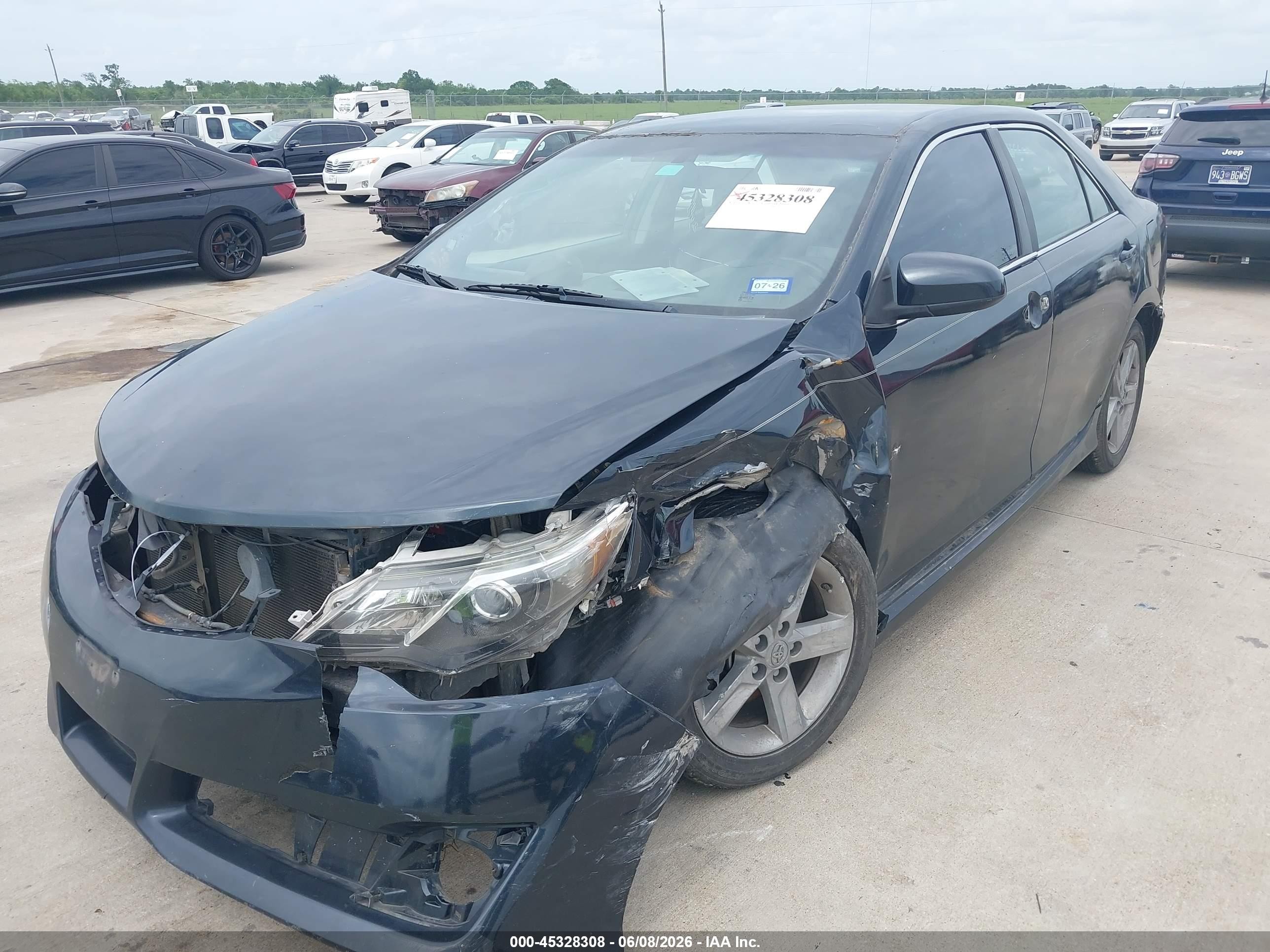 2013 Toyota Camry Se Gray vin: 4T1BF1FK0DU708149