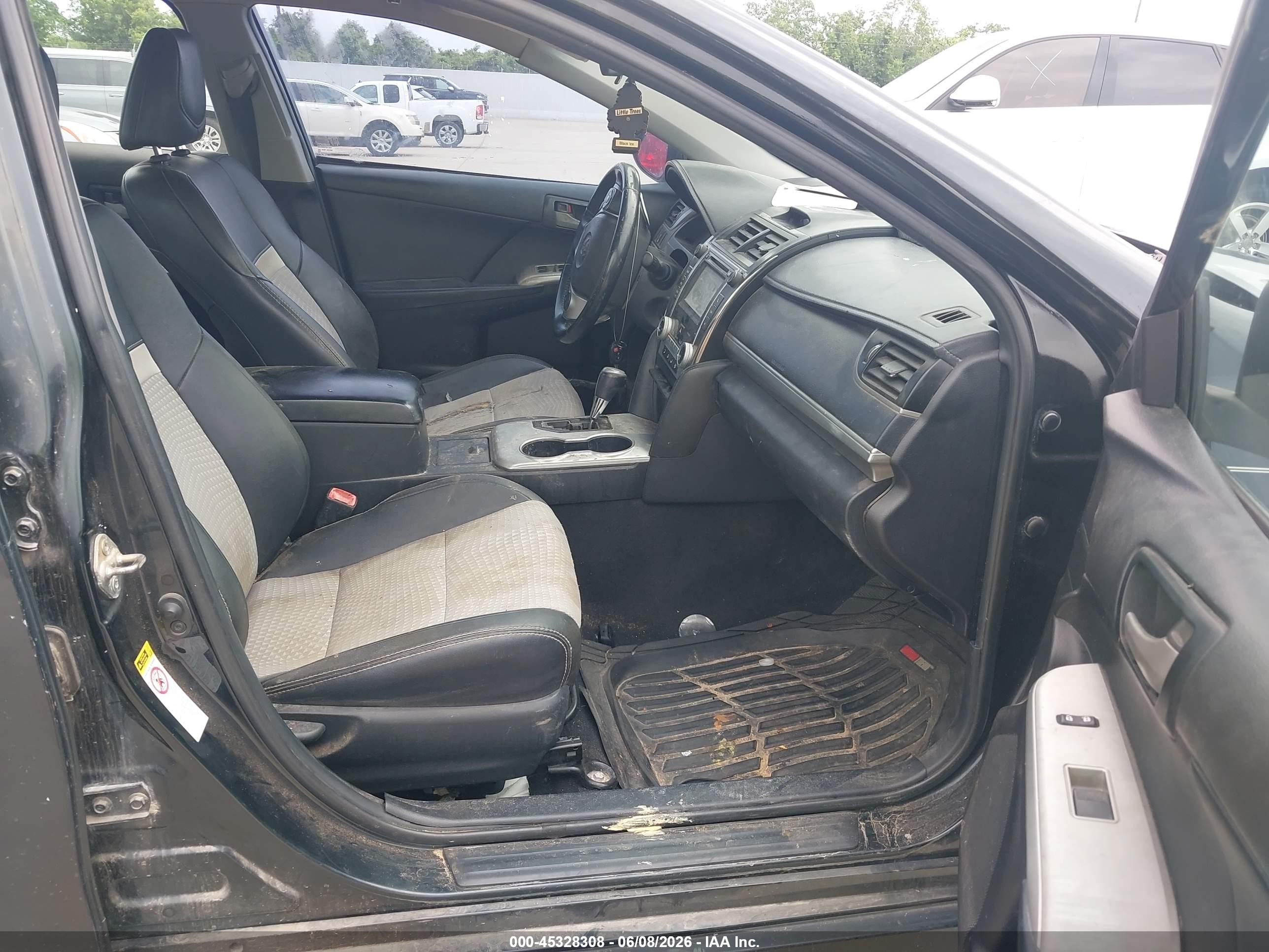 2013 Toyota Camry Se Gray vin: 4T1BF1FK0DU708149