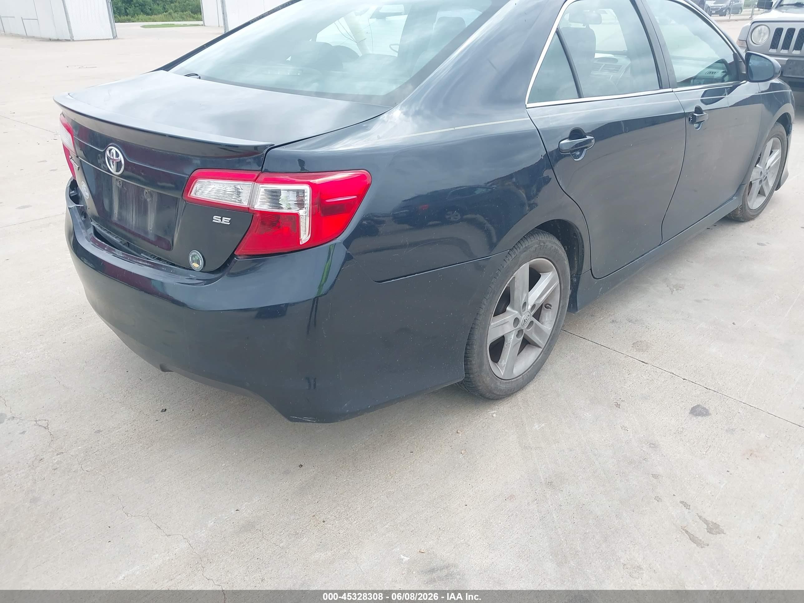 2013 Toyota Camry Se Gray vin: 4T1BF1FK0DU708149