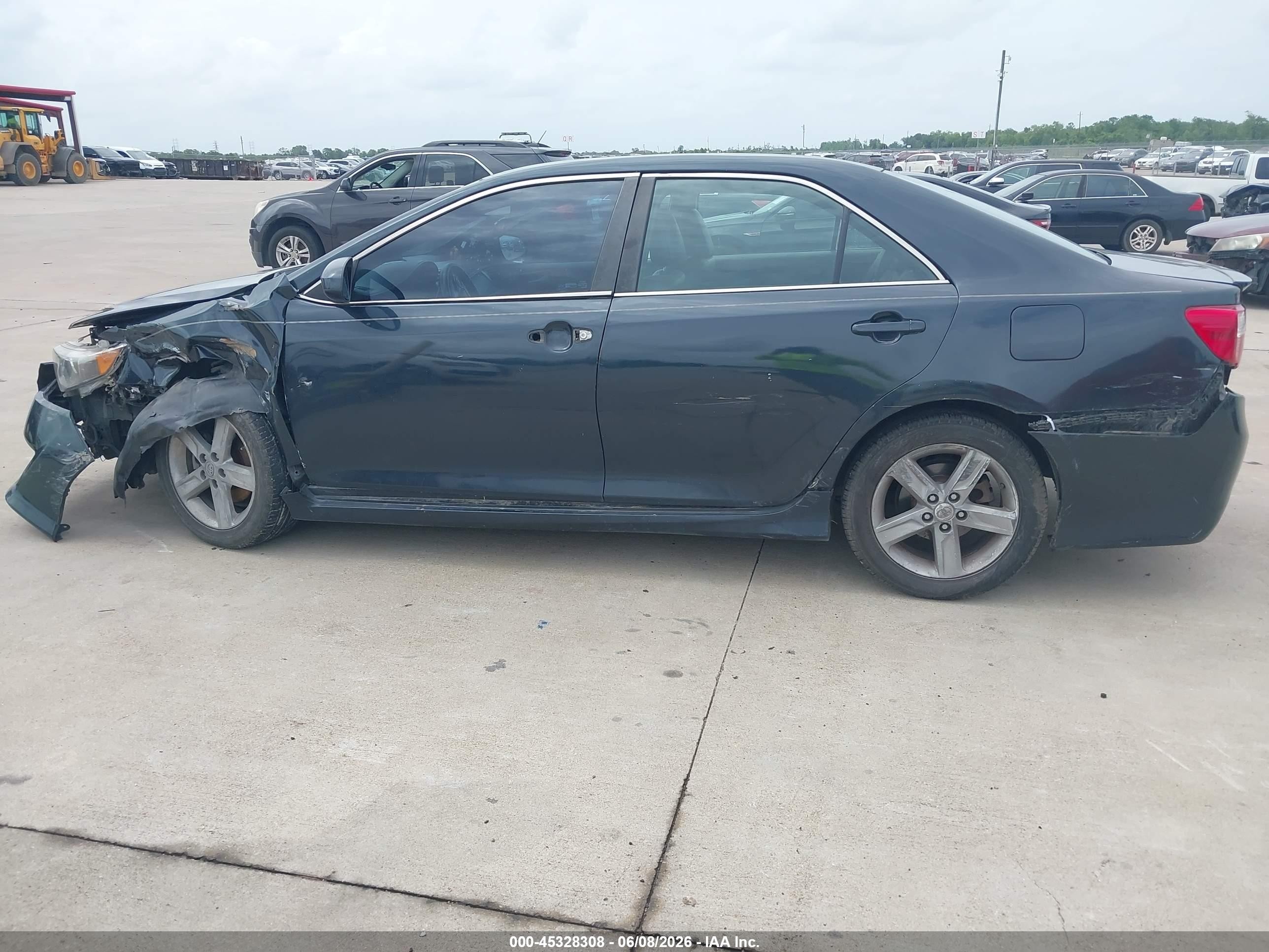 2013 Toyota Camry Se Gray vin: 4T1BF1FK0DU708149