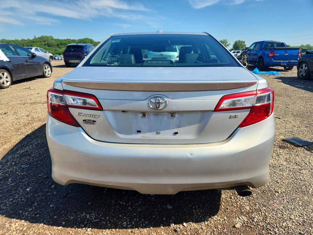 2013 Toyota Camry Se Серебряный vin: 4T1BF1FK0DU716493