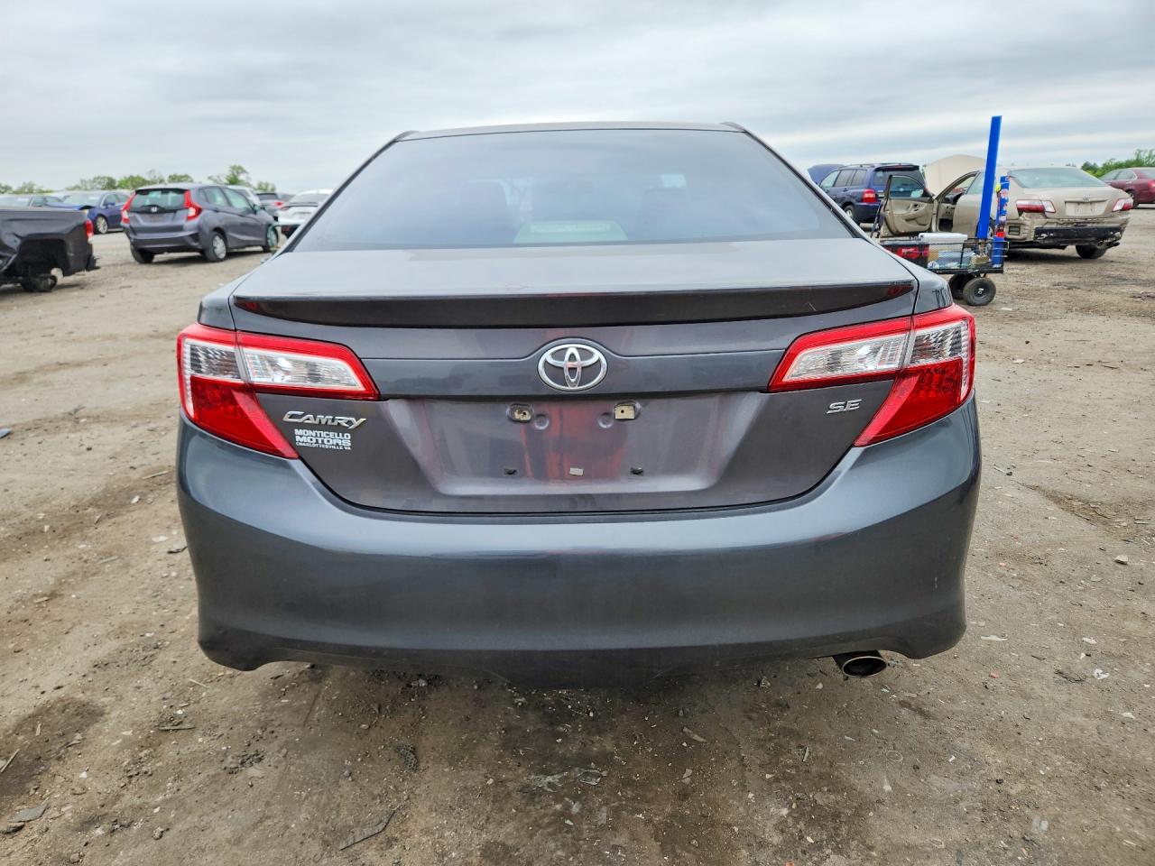 2014 Toyota Camry Se Gray vin: 4T1BF1FK0EU312143