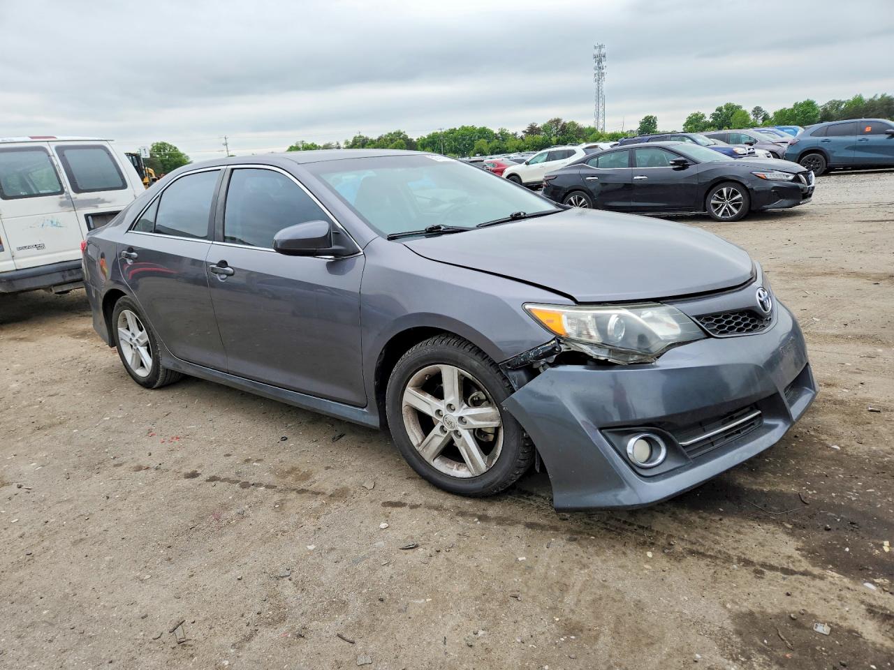 2014 Toyota Camry Se Gray vin: 4T1BF1FK0EU312143