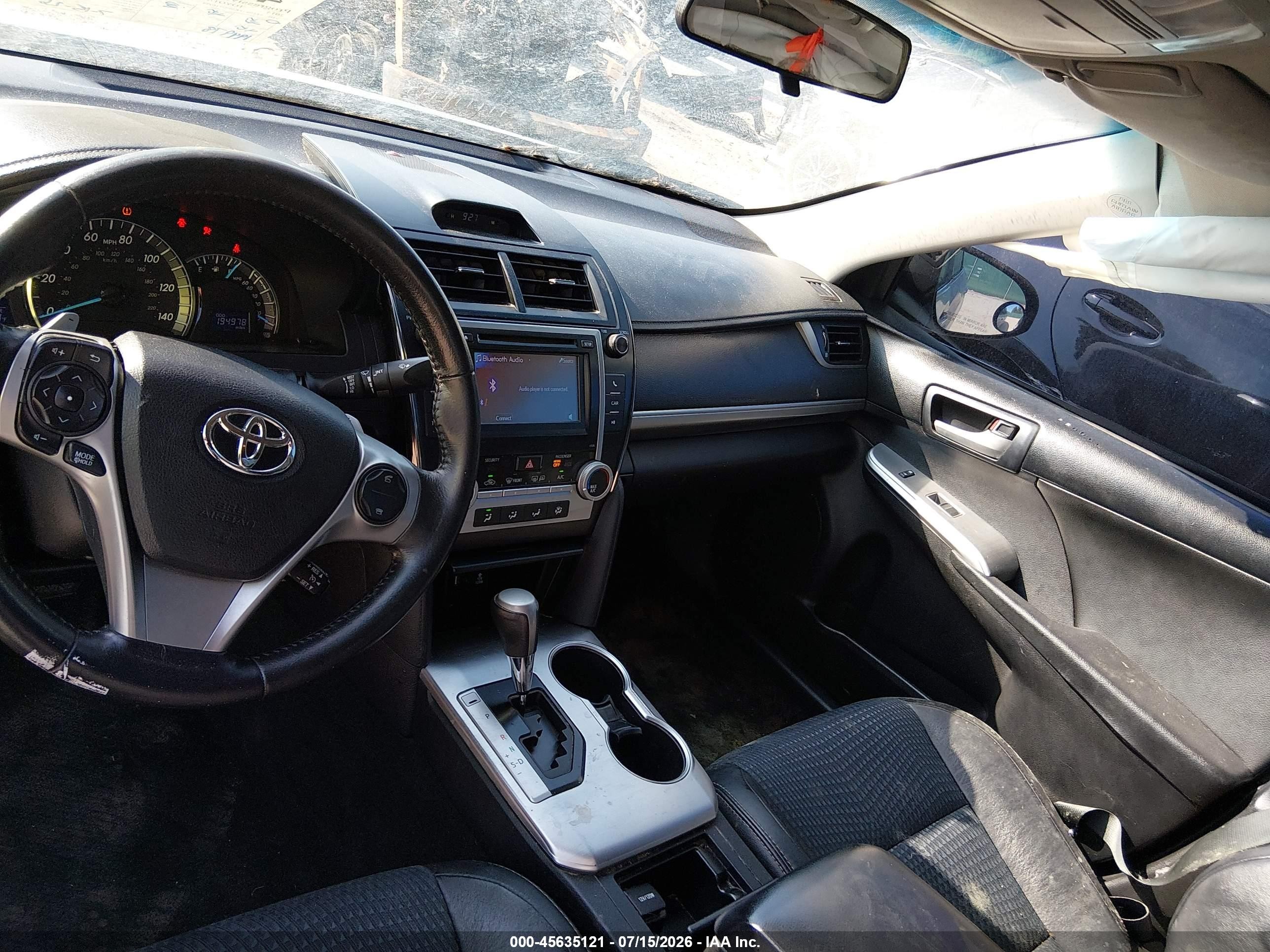 2014 Toyota Camry Se Silver vin: 4T1BF1FK0EU316774