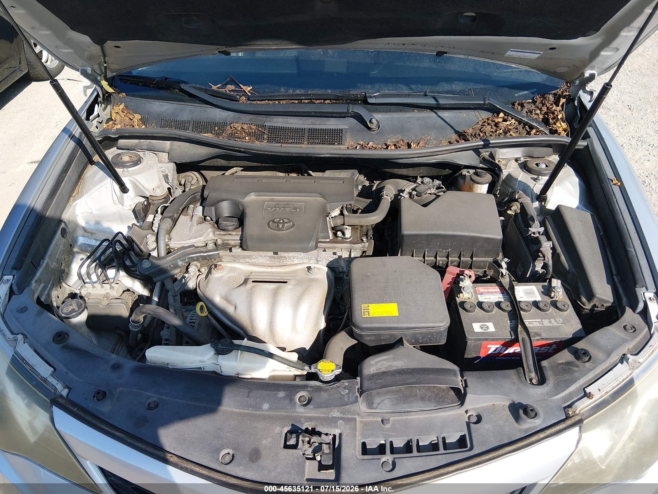 2014 Toyota Camry Se Silver vin: 4T1BF1FK0EU316774