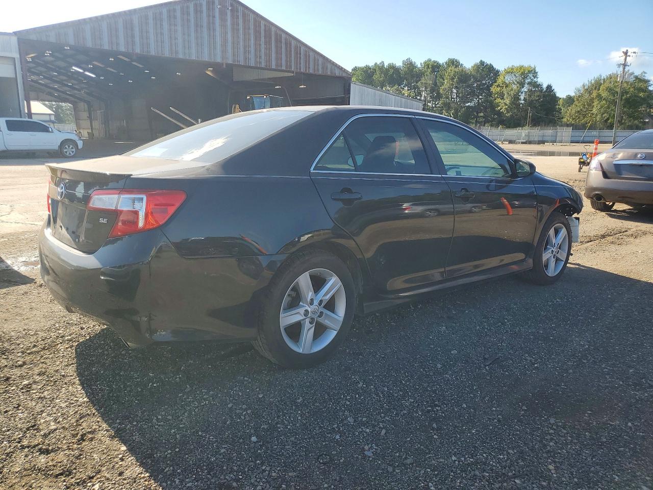 2014 Toyota Camry Se Black vin: 4T1BF1FK0EU317178