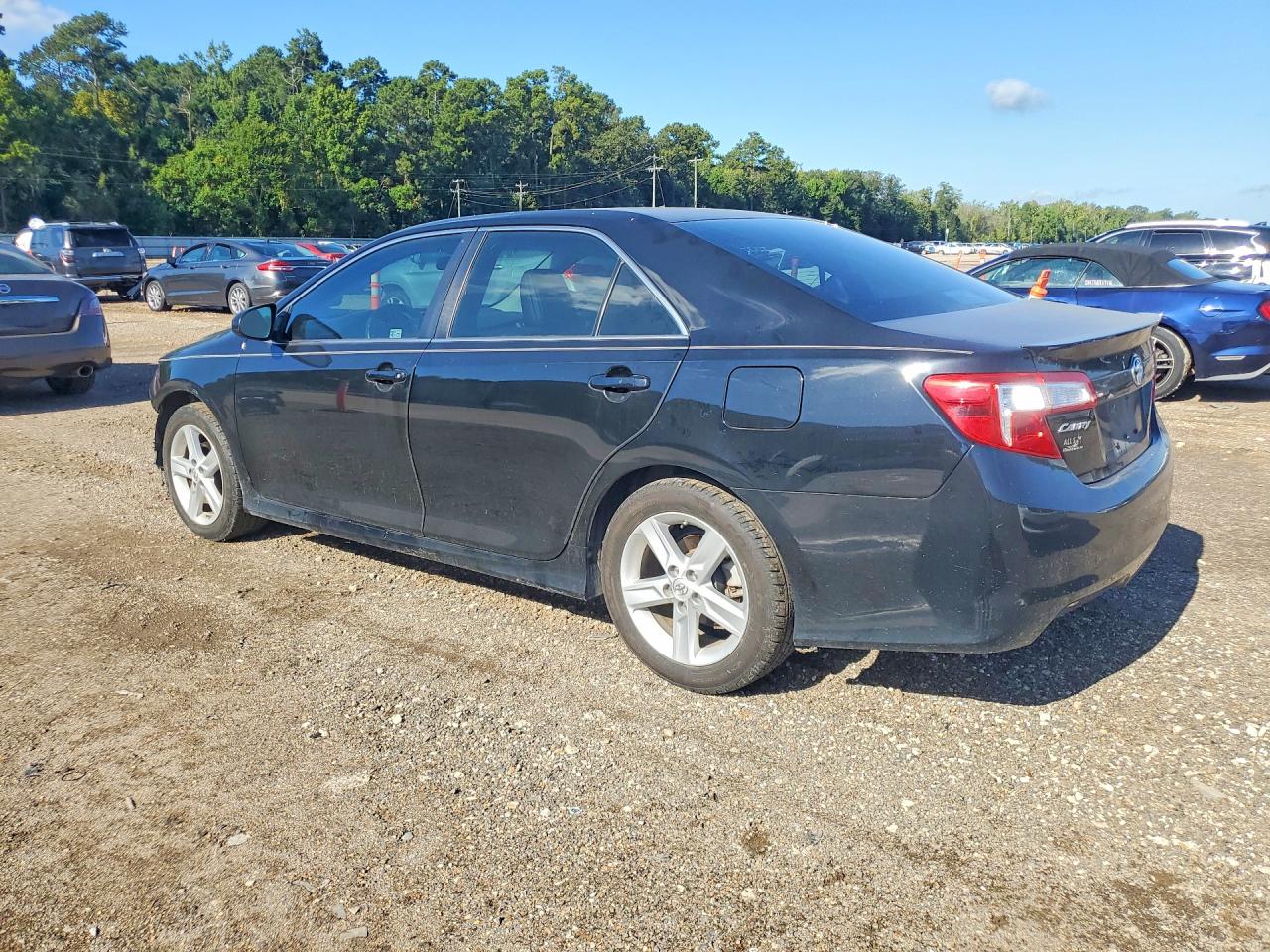 2014 Toyota Camry Se Black vin: 4T1BF1FK0EU317178