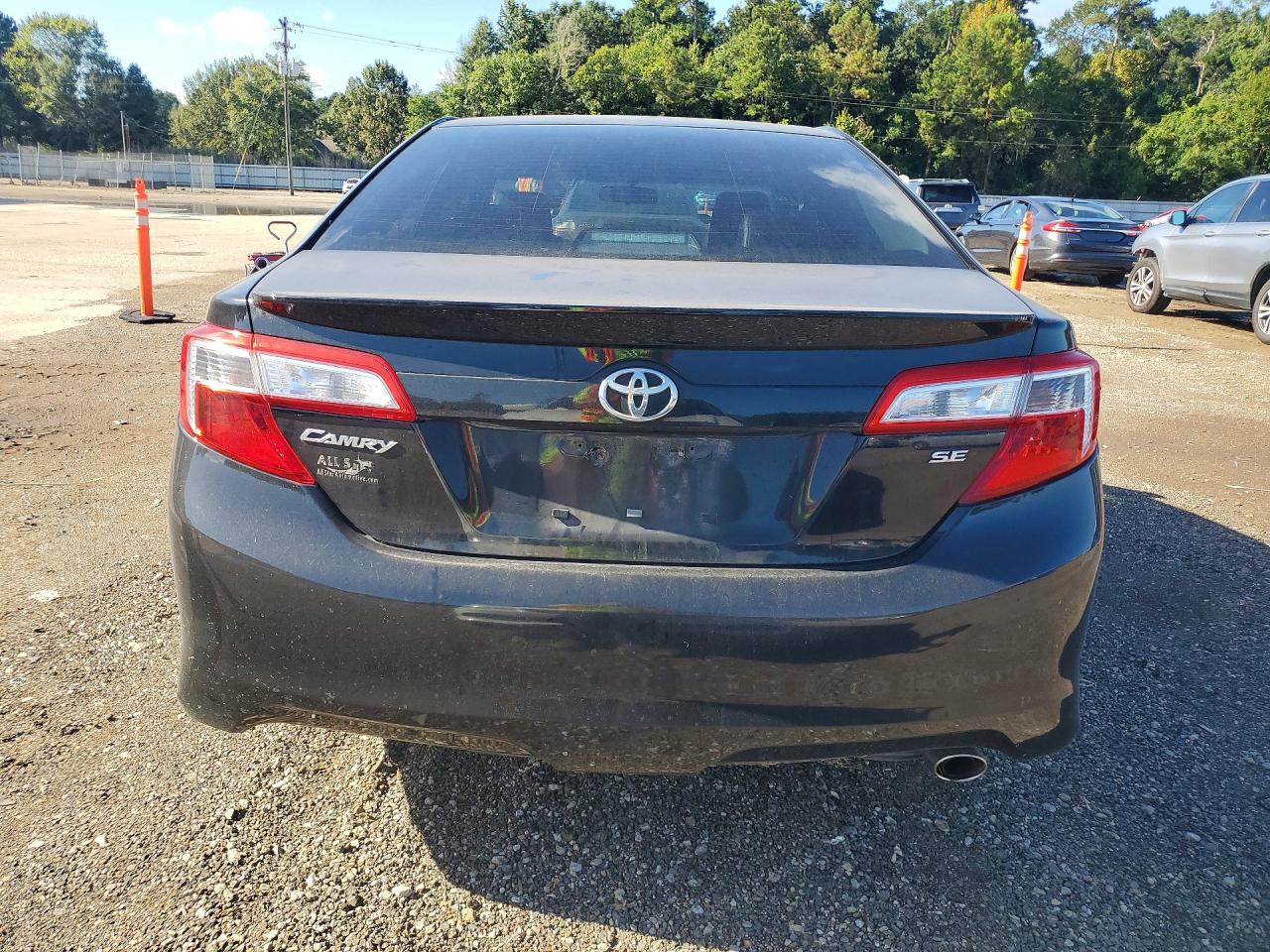 2014 Toyota Camry Se Black vin: 4T1BF1FK0EU317178