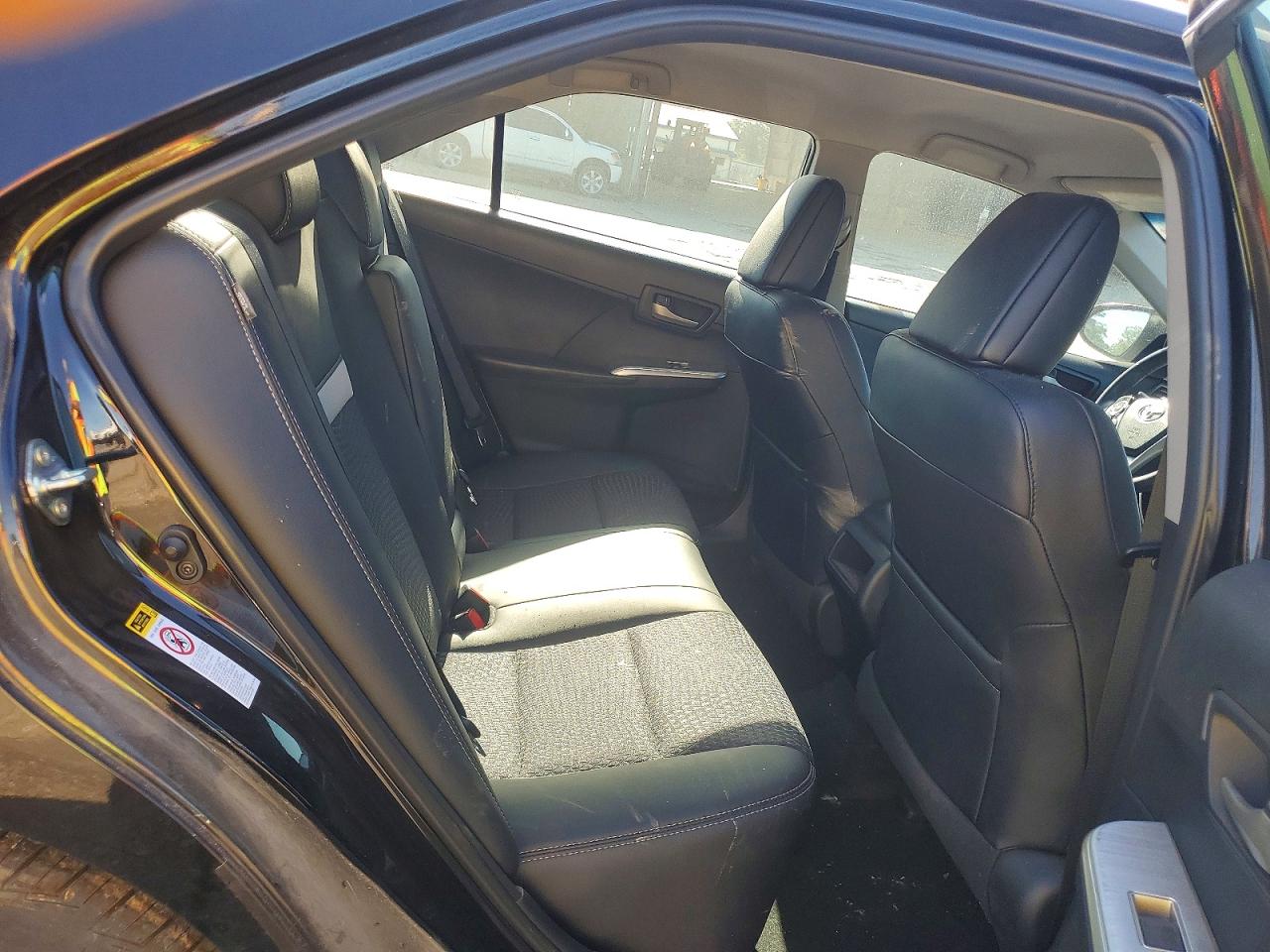 2014 Toyota Camry Se Black vin: 4T1BF1FK0EU317178