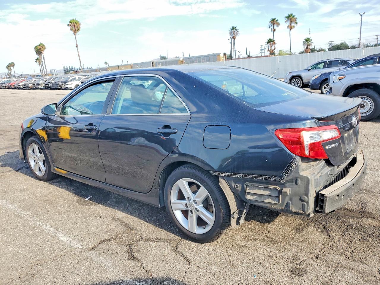 2014 Toyota Camry Se Blue vin: 4T1BF1FK0EU320839