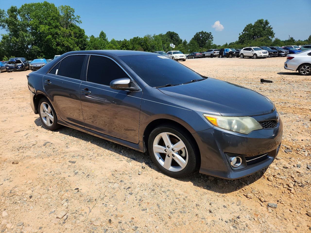 2014 Toyota Camry Se Gray vin: 4T1BF1FK0EU332781