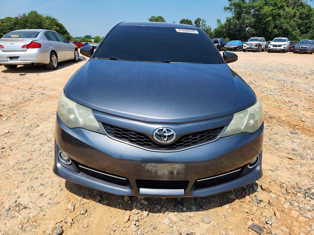 2014 Toyota Camry Se Gray vin: 4T1BF1FK0EU332781