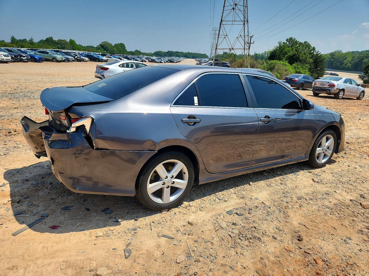 2014 Toyota Camry Se Gray vin: 4T1BF1FK0EU332781