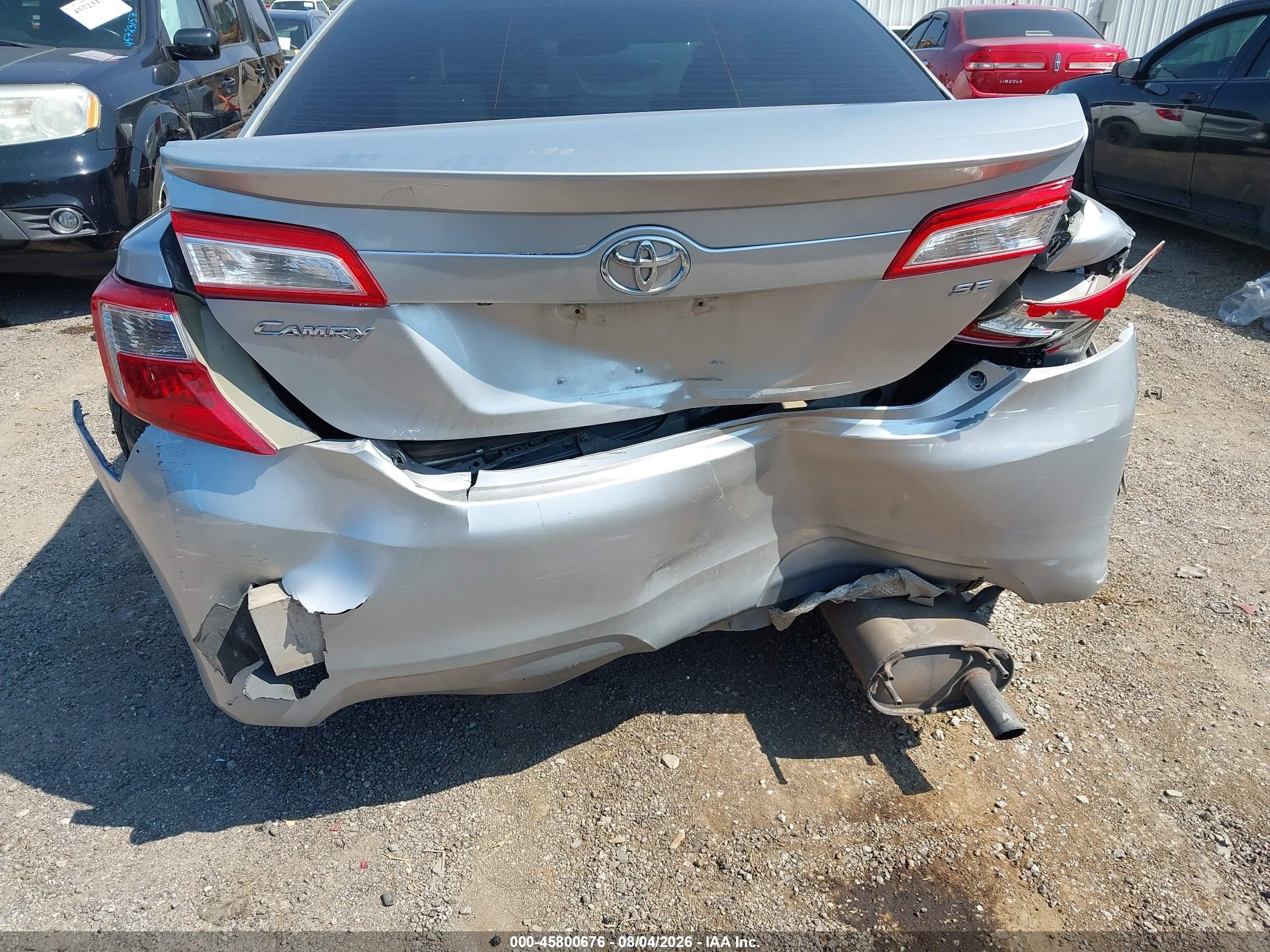 2014 Toyota Camry Le Silver vin: 4T1BF1FK0EU339083
