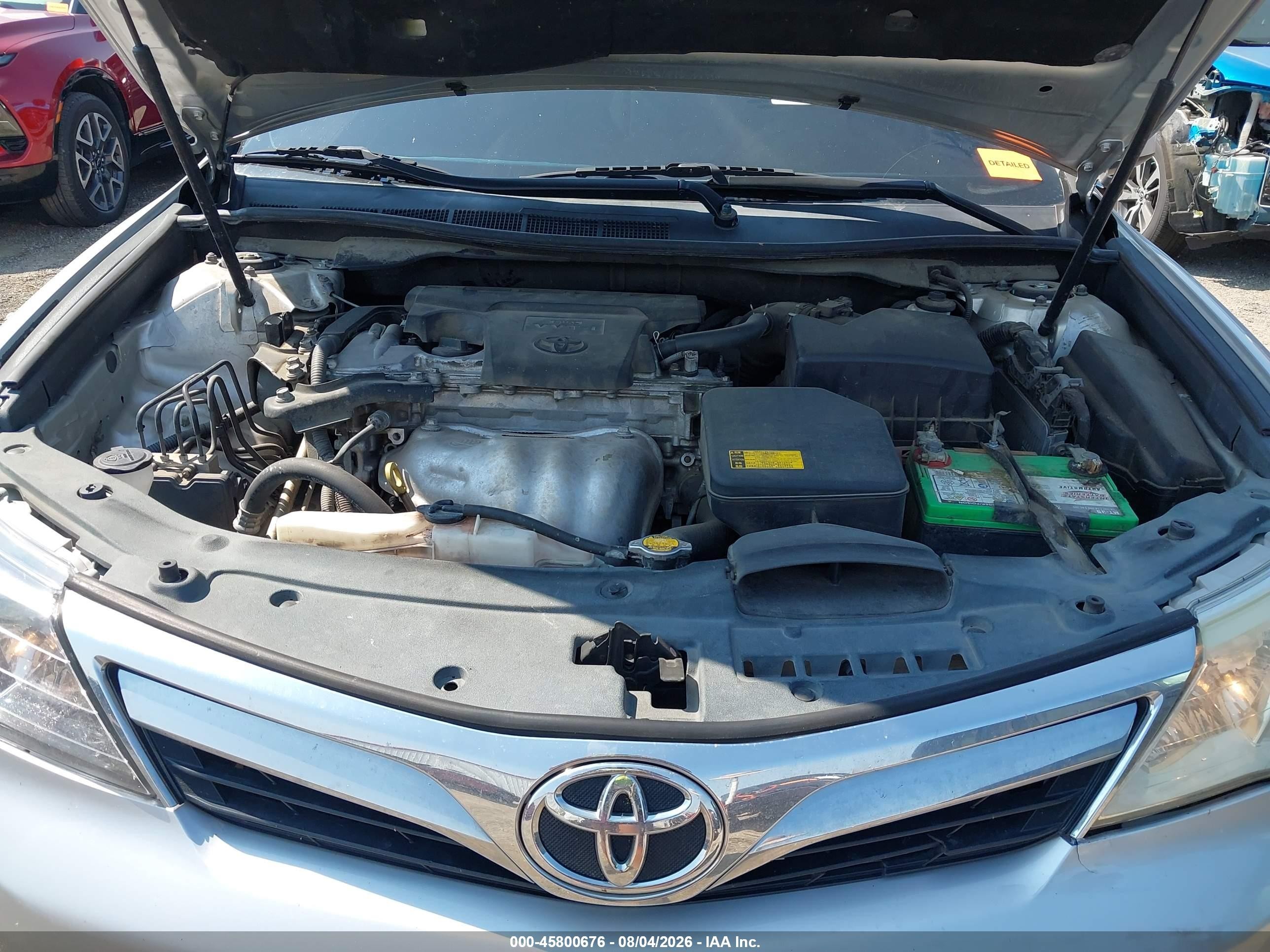 2014 Toyota Camry Le Silver vin: 4T1BF1FK0EU339083
