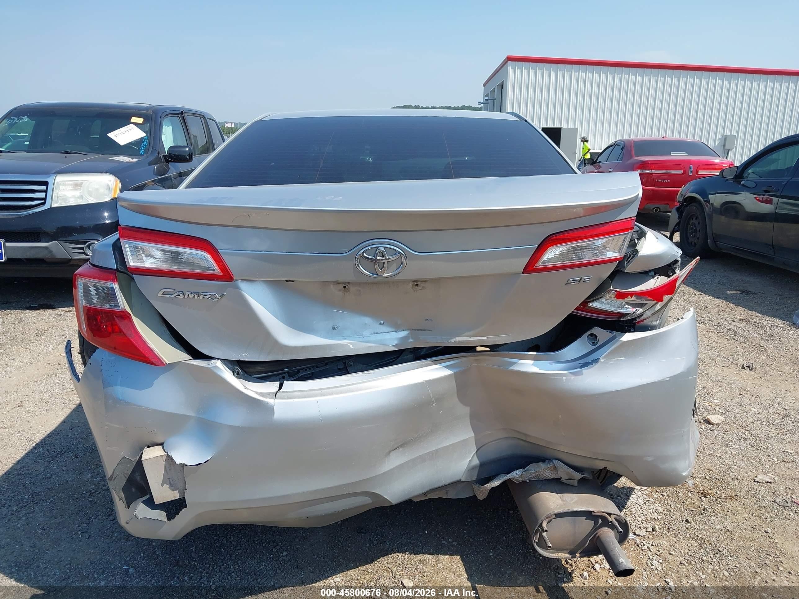 2014 Toyota Camry Le Silver vin: 4T1BF1FK0EU339083