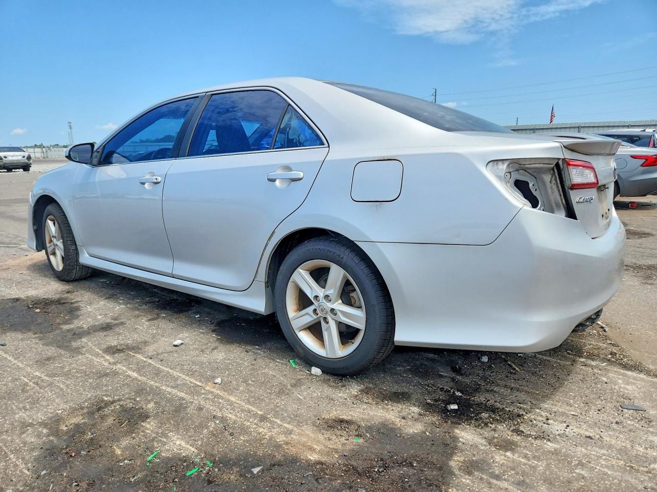 2014 Toyota Camry Se Silver vin: 4T1BF1FK0EU339696