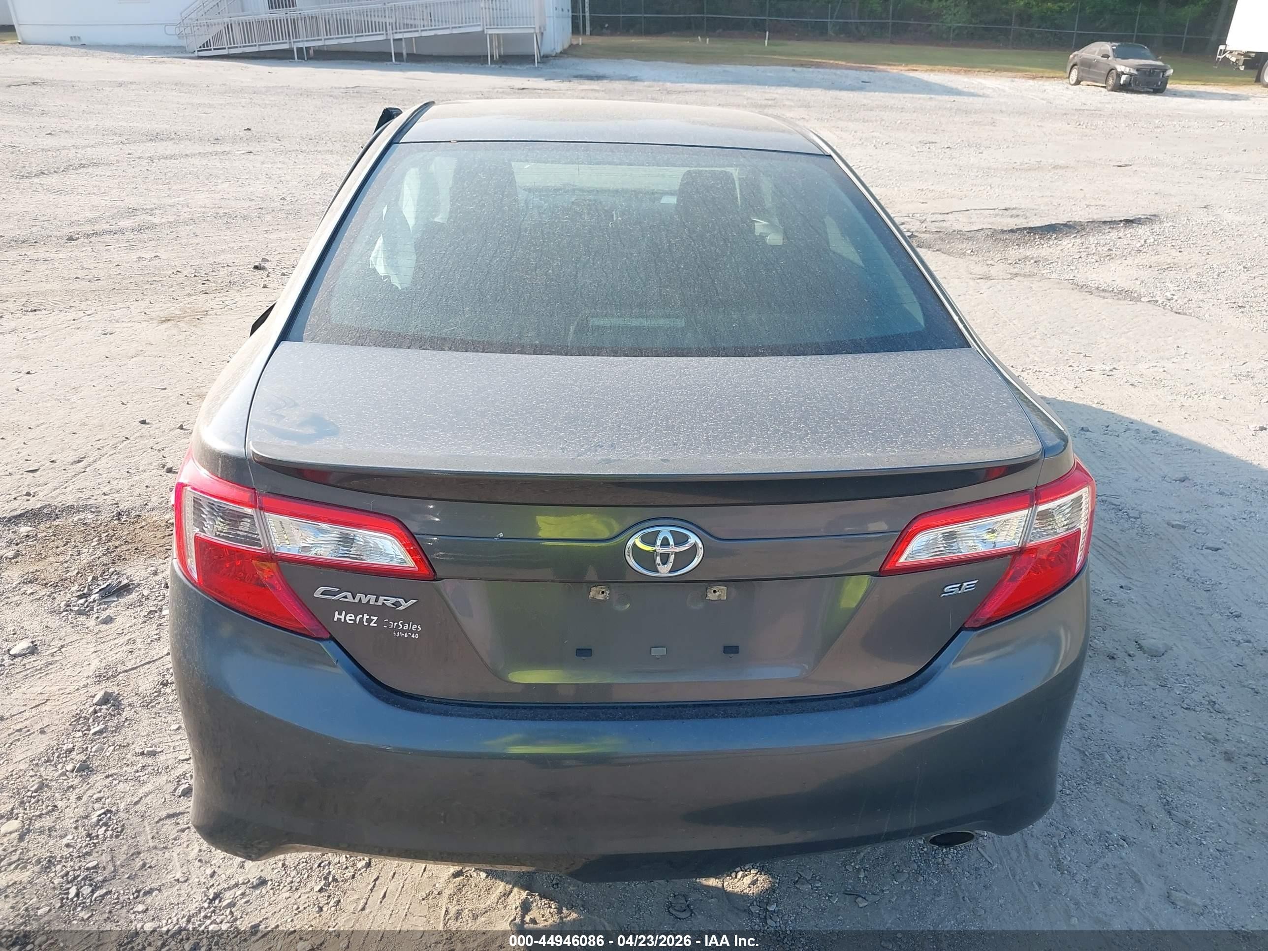 2014 Toyota Camry Se Gray vin: 4T1BF1FK0EU344929