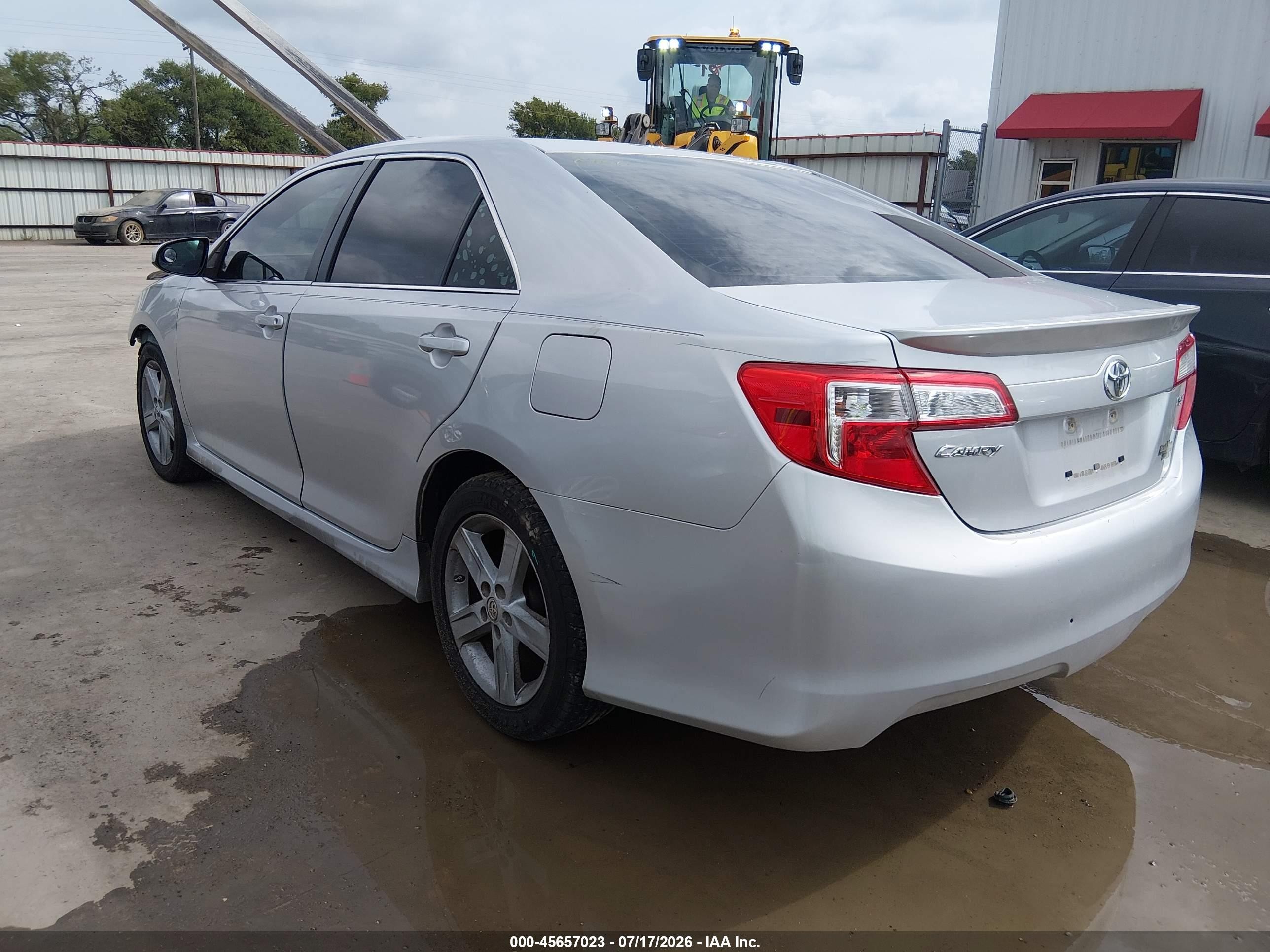 2014 Toyota Camry Se Gray vin: 4T1BF1FK0EU348866