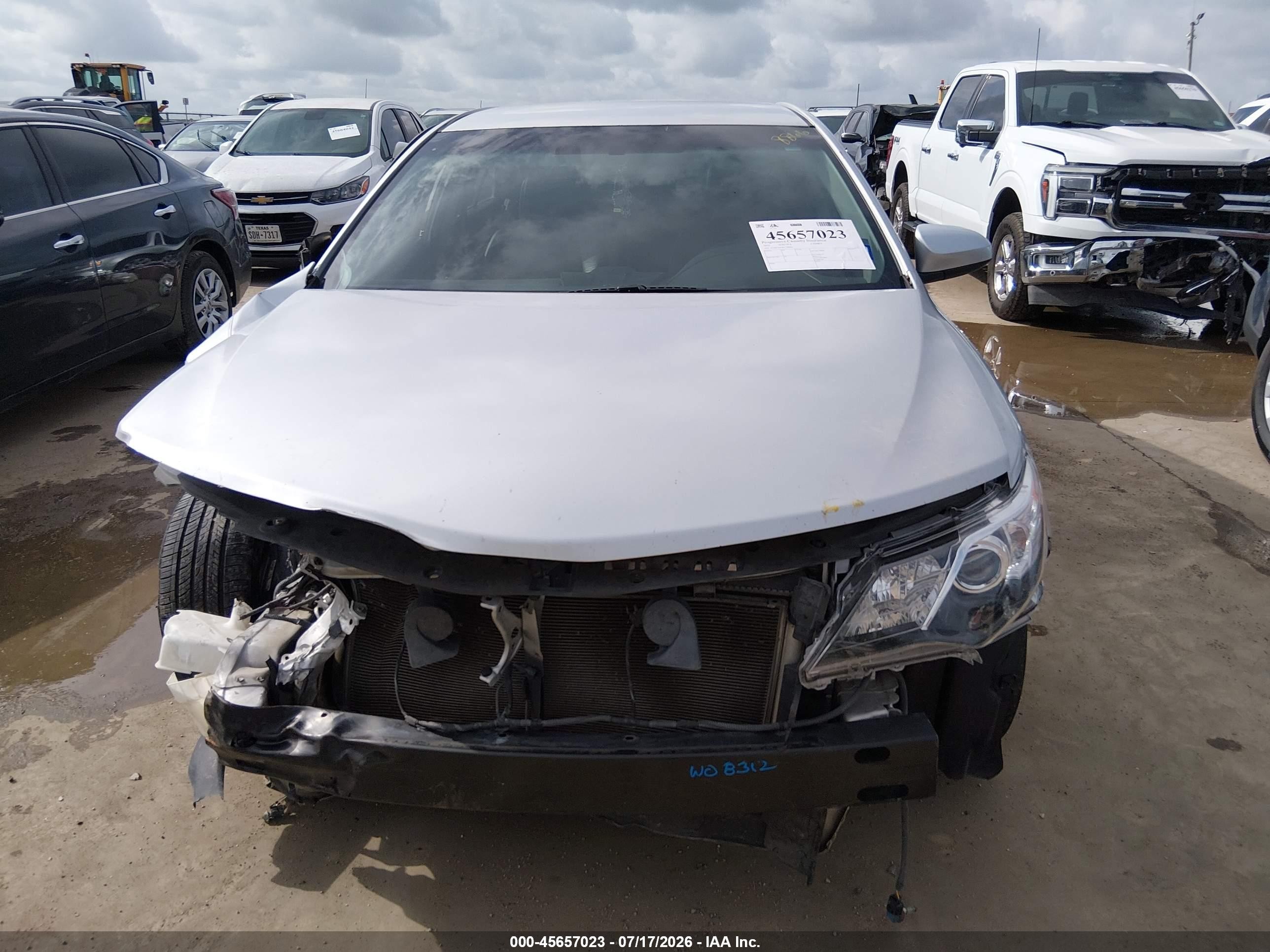 2014 Toyota Camry Se Gray vin: 4T1BF1FK0EU348866