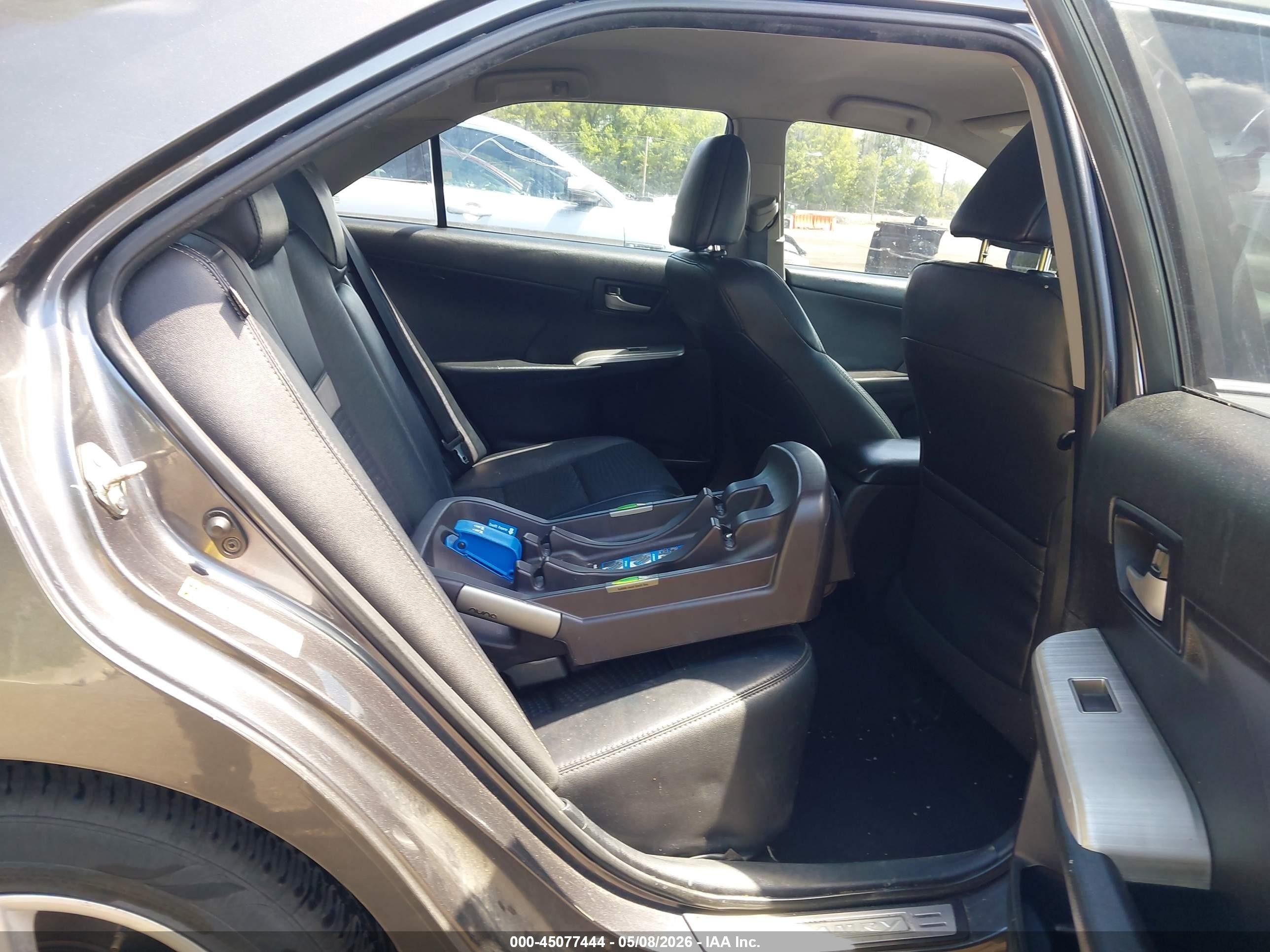 2014 Toyota Camry Se Gray vin: 4T1BF1FK0EU350200