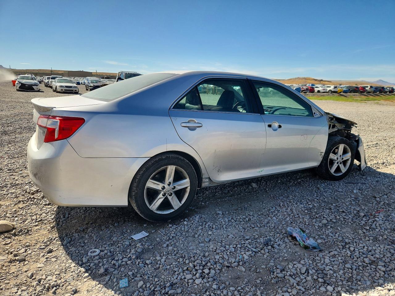 2014 Toyota Camry Se Silver vin: 4T1BF1FK0EU353954
