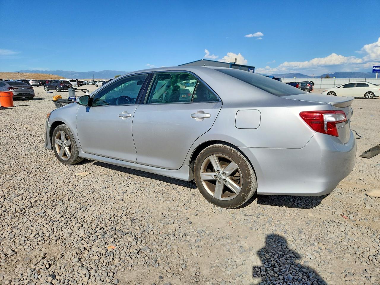 2014 Toyota Camry Se Silver vin: 4T1BF1FK0EU353954