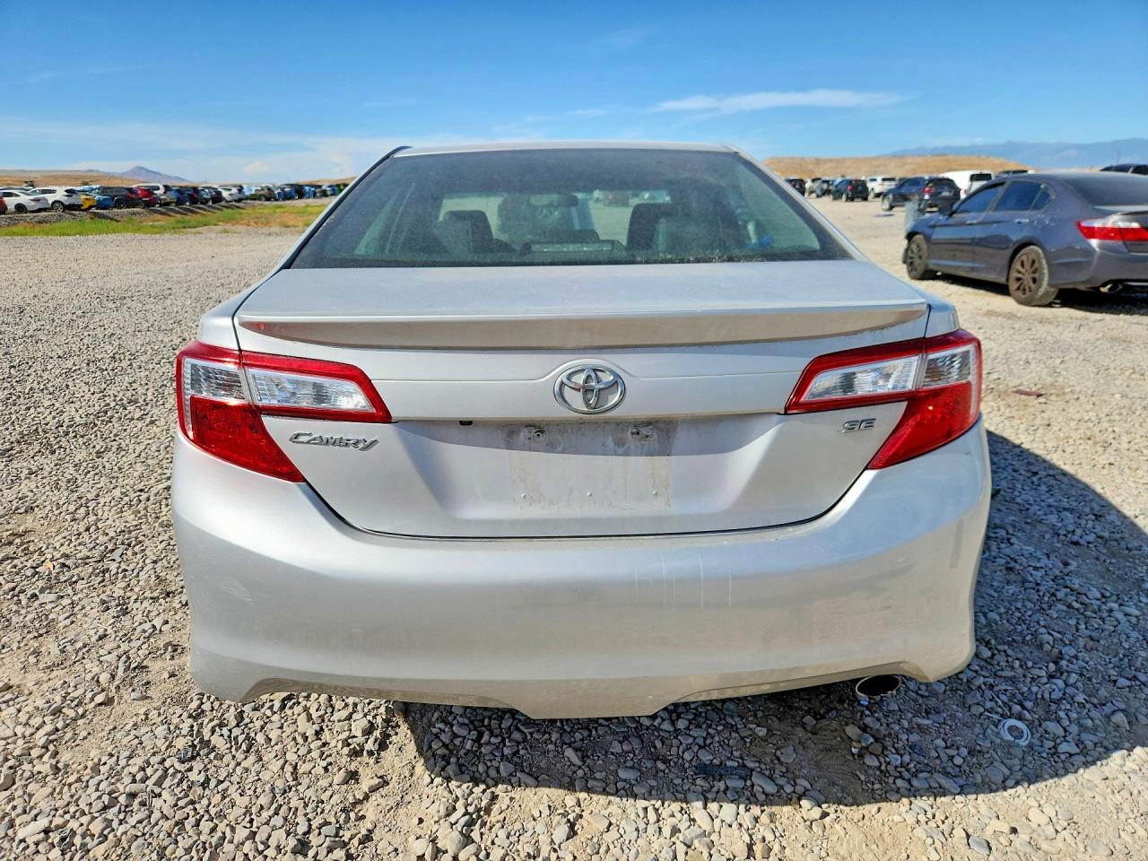 2014 Toyota Camry Se Silver vin: 4T1BF1FK0EU353954