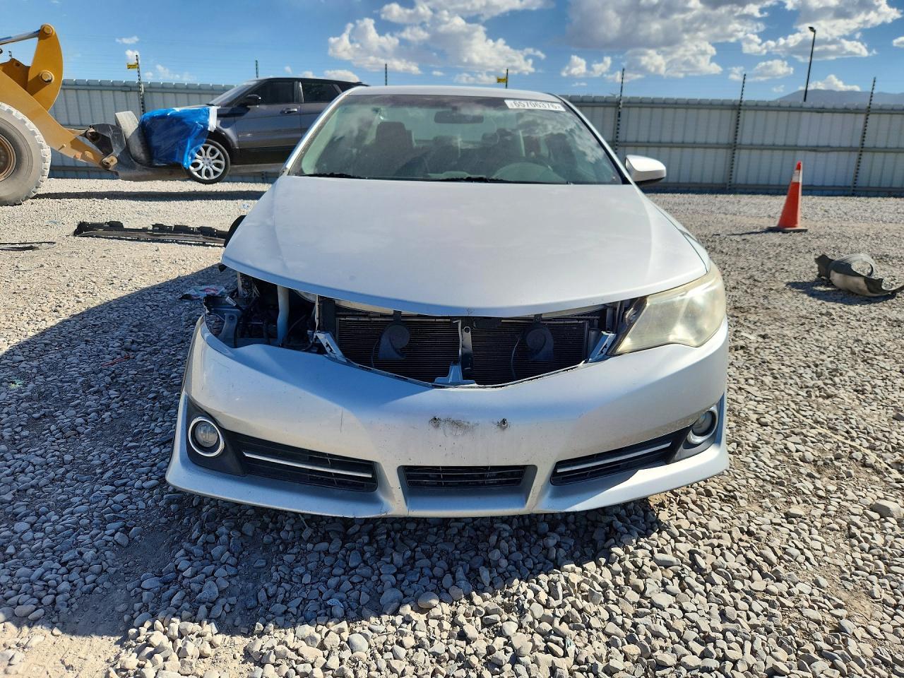 2014 Toyota Camry Se Silver vin: 4T1BF1FK0EU353954