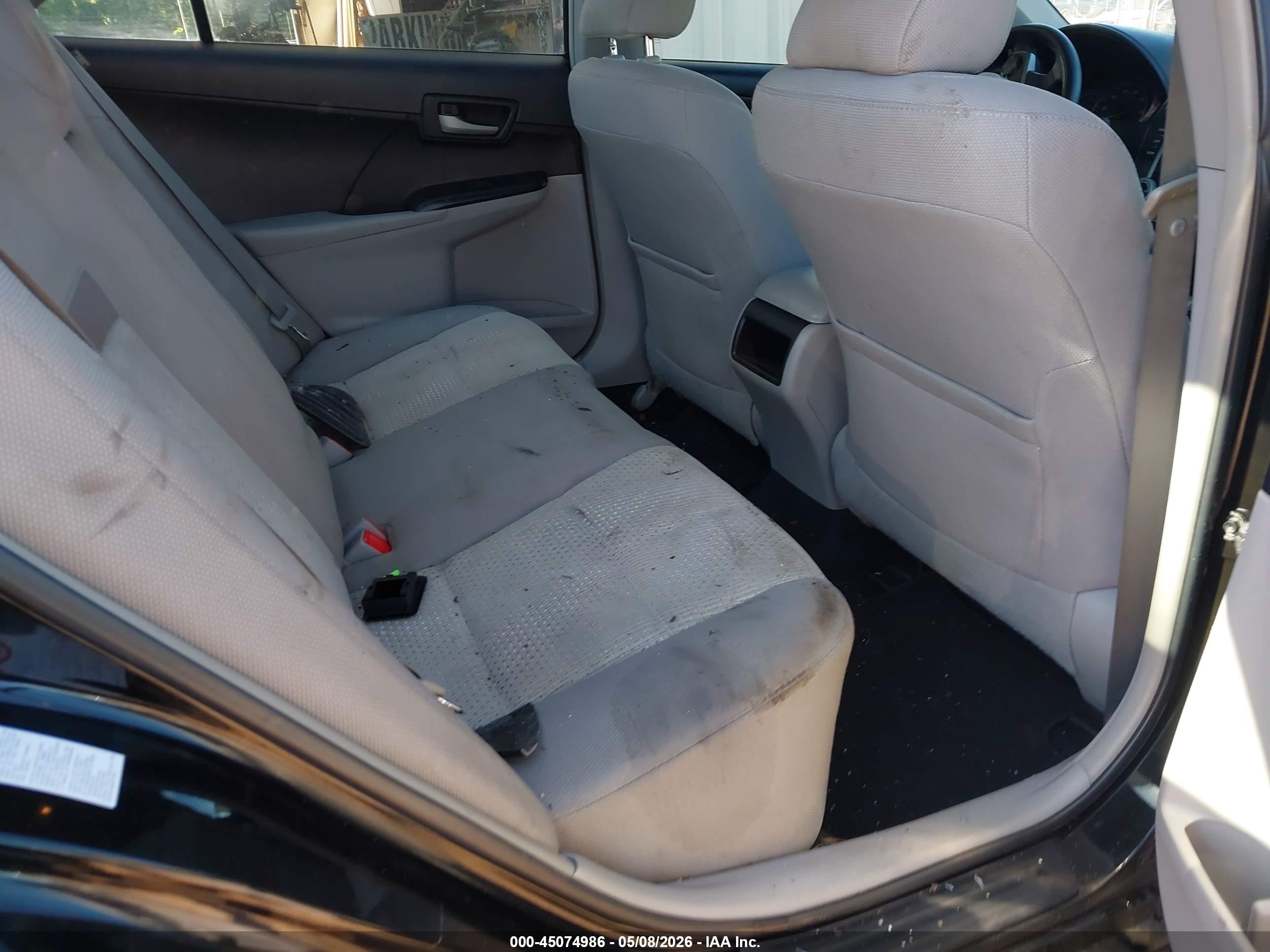 2014 Toyota Camry Le Black vin: 4T1BF1FK0EU360838