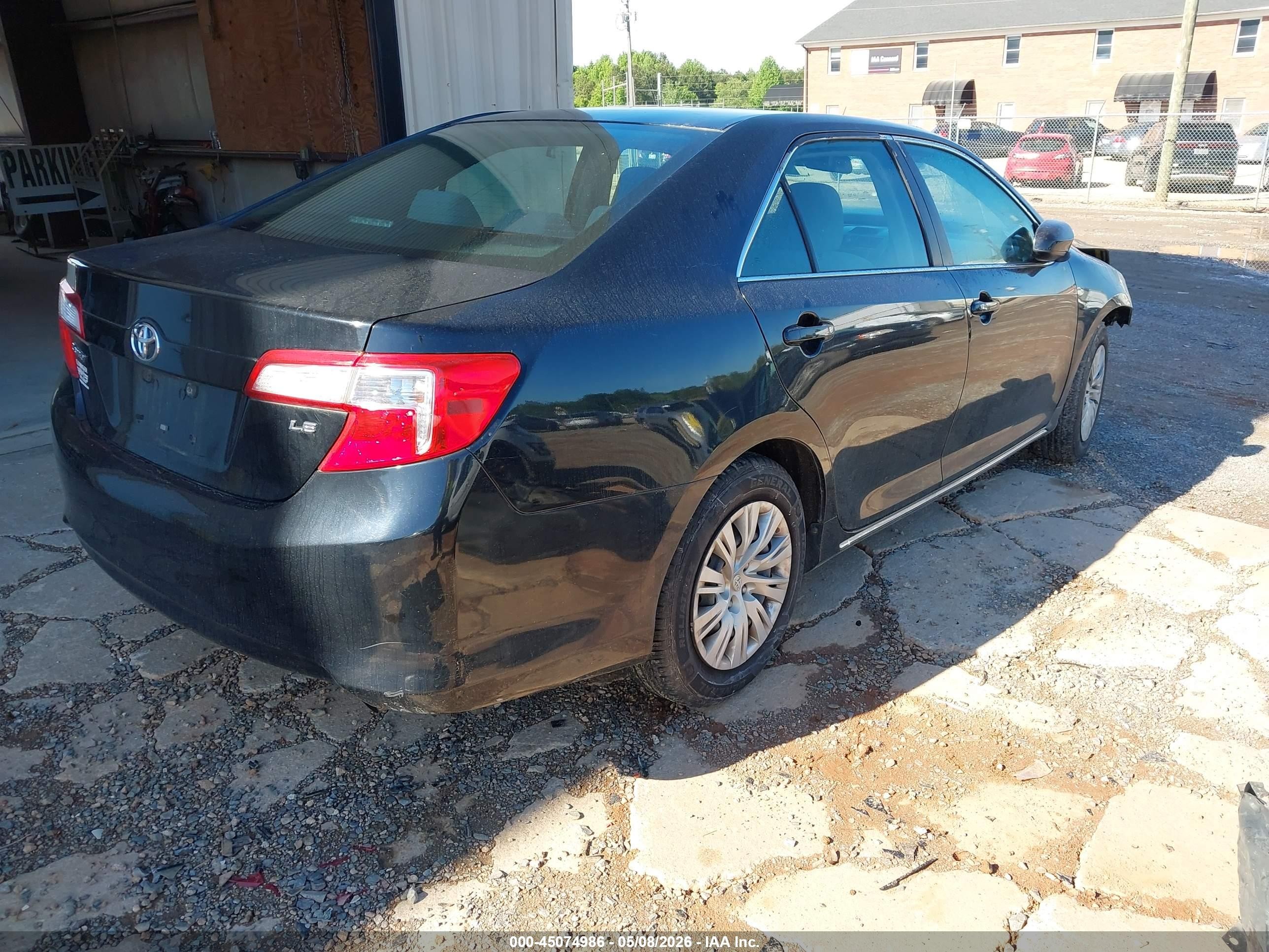 2014 Toyota Camry Le Black vin: 4T1BF1FK0EU360838