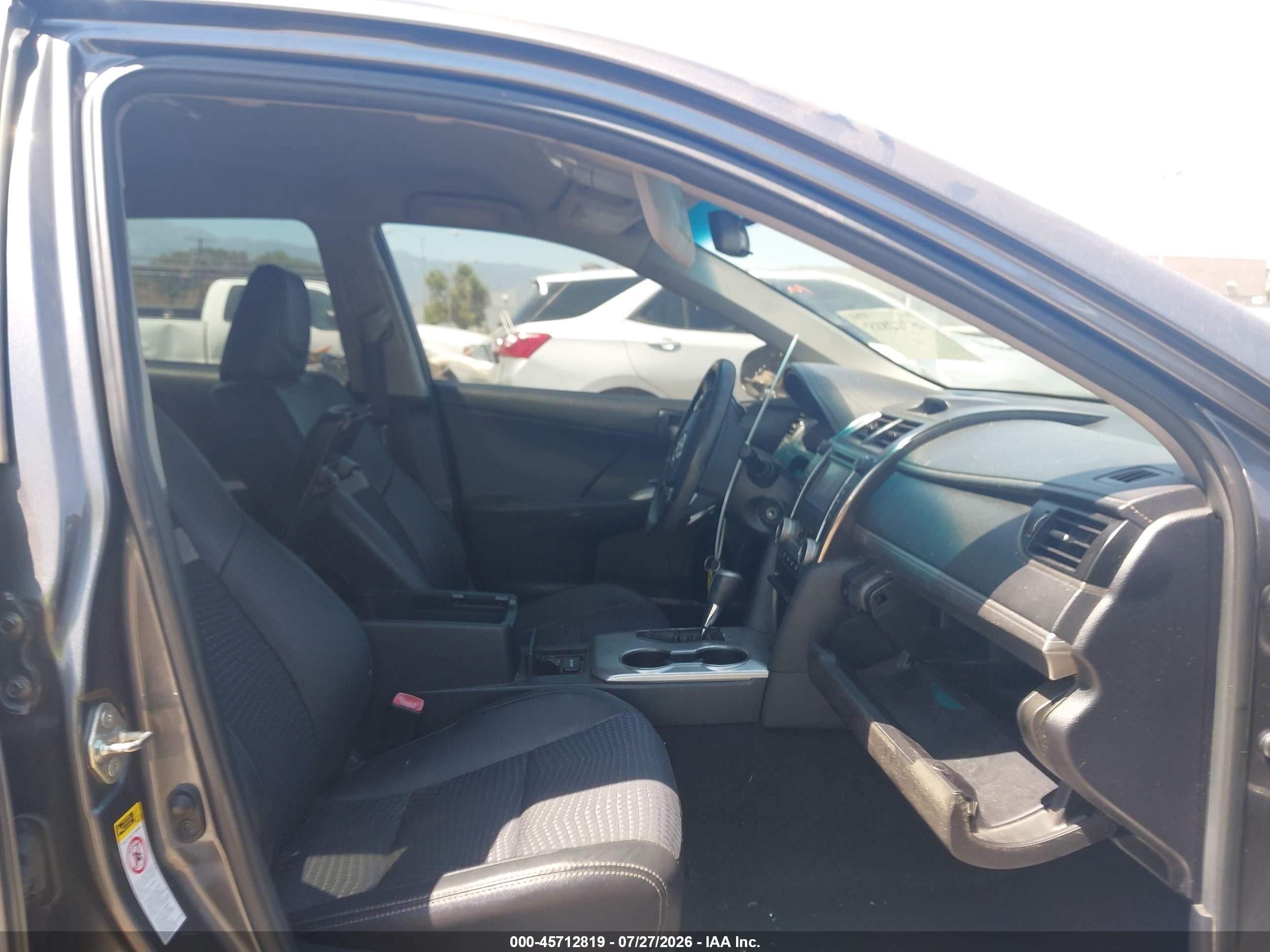 2014 Toyota Camry Se Gray vin: 4T1BF1FK0EU365750