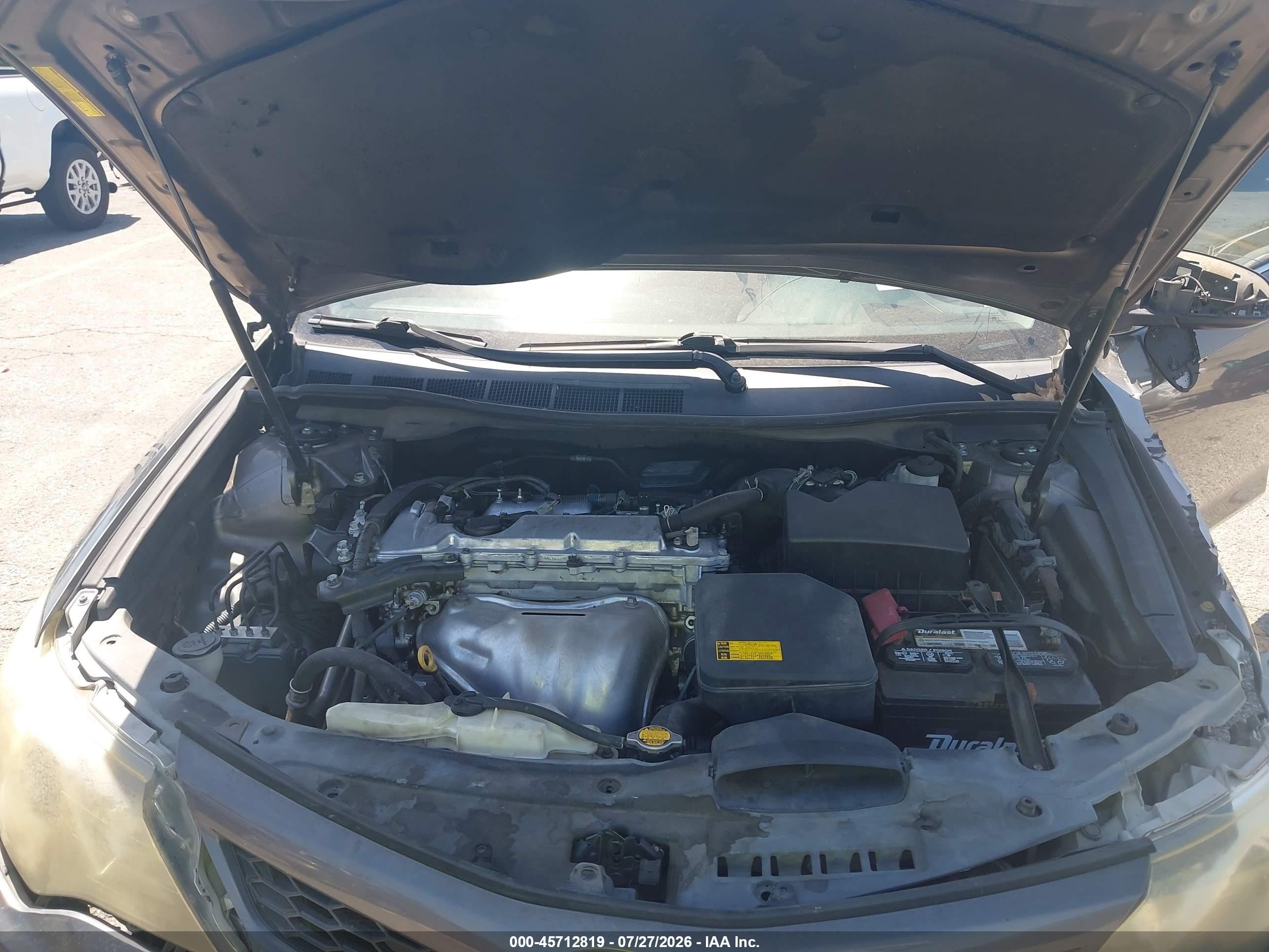 2014 Toyota Camry Se Gray vin: 4T1BF1FK0EU365750