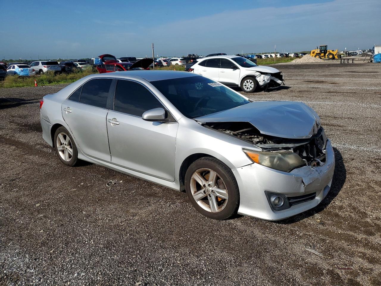 2014 Toyota Camry Se Silver vin: 4T1BF1FK0EU371970