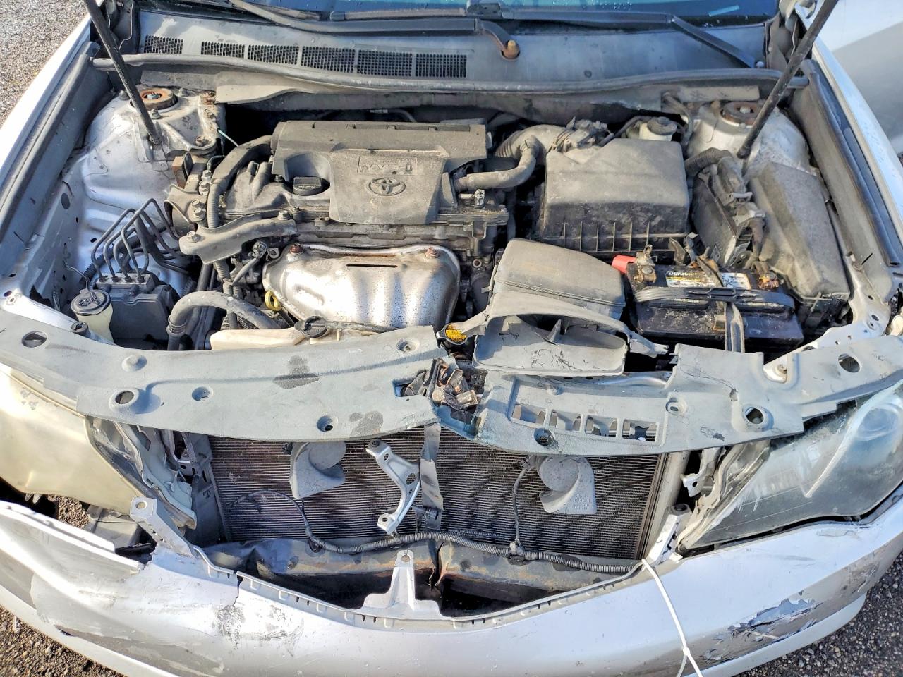 2014 Toyota Camry Se Silver vin: 4T1BF1FK0EU371970