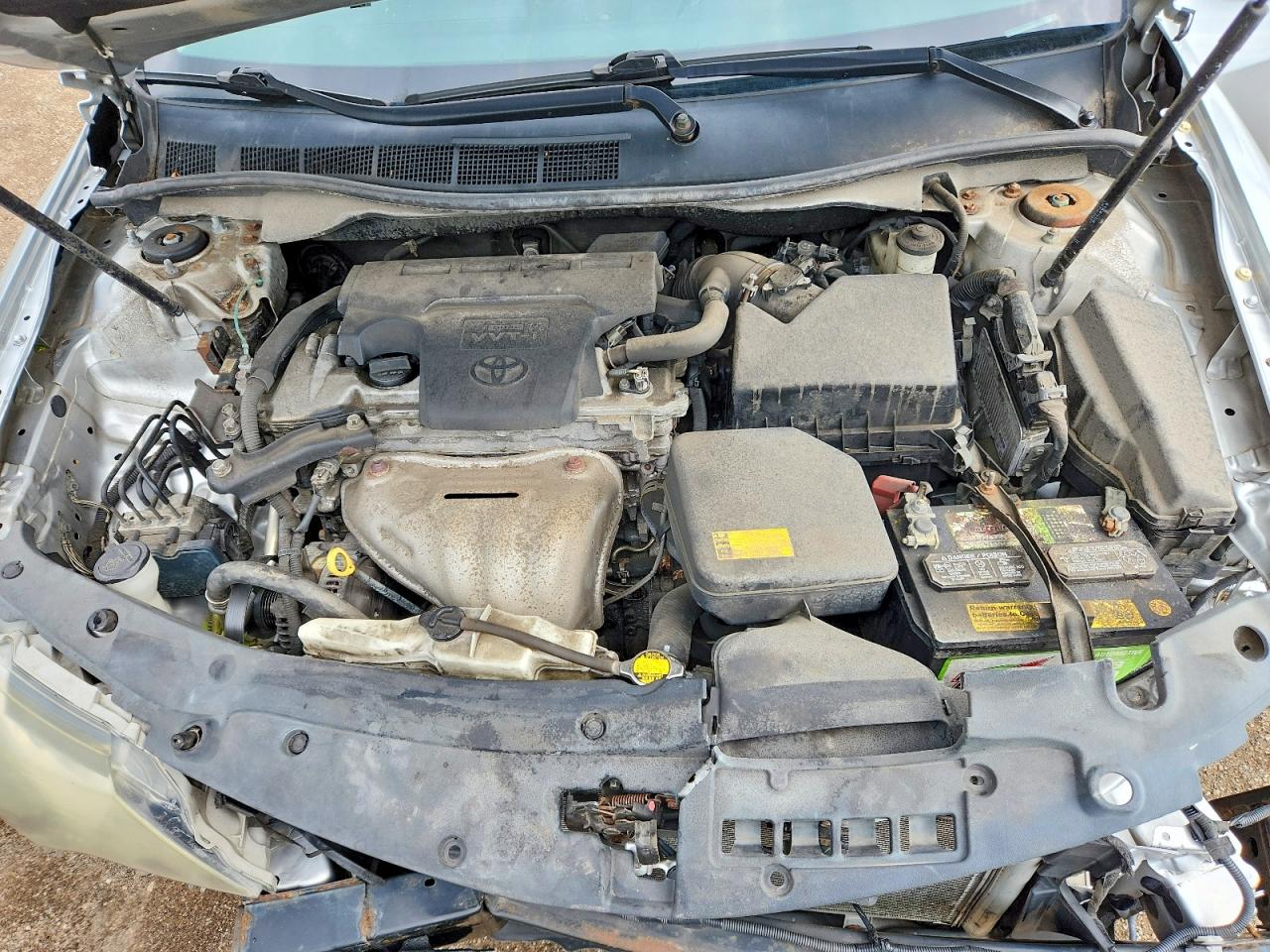 2014 Toyota Camry Se Silver vin: 4T1BF1FK0EU378529